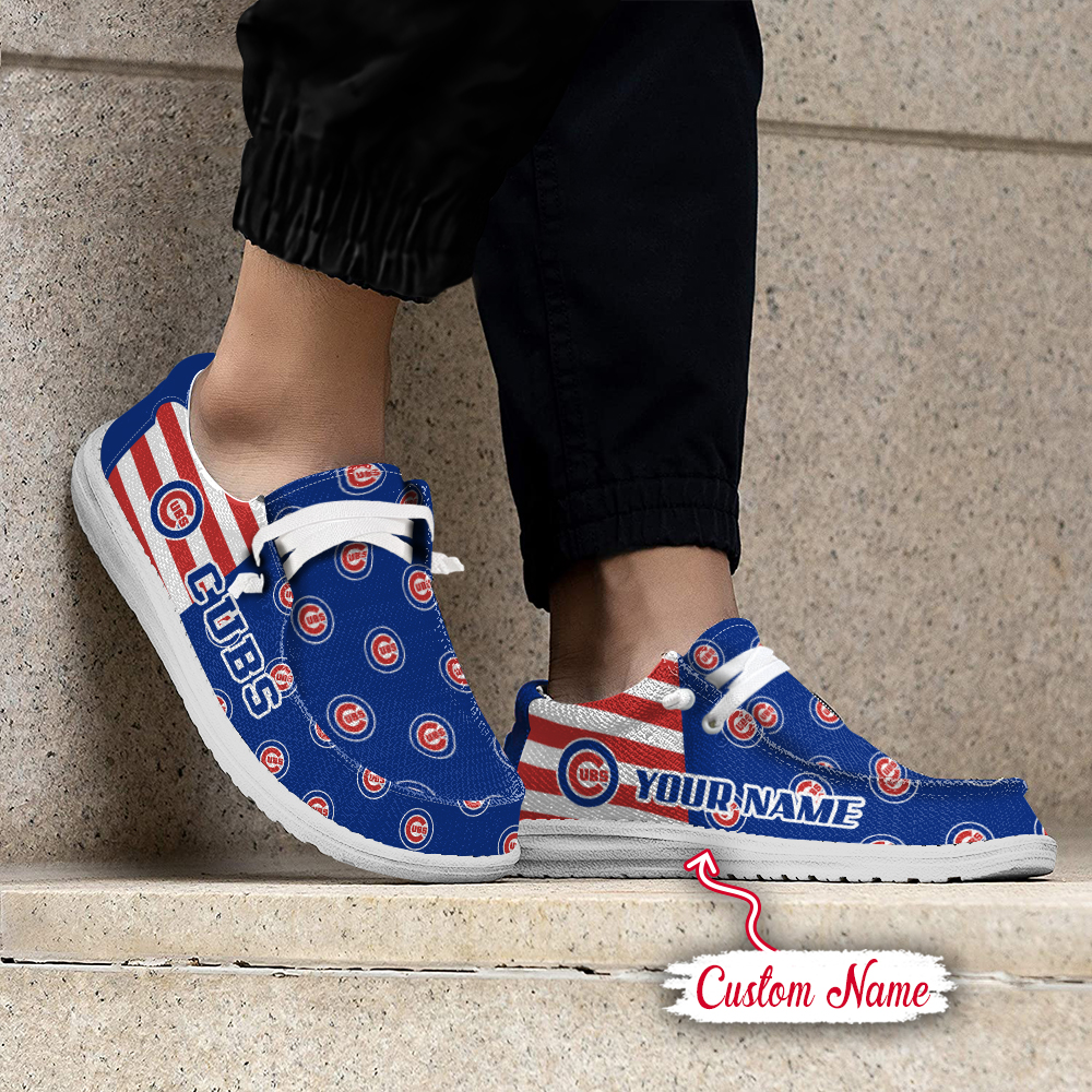 footwearelite chicago cubs custom name hey dude shoes hh4ot