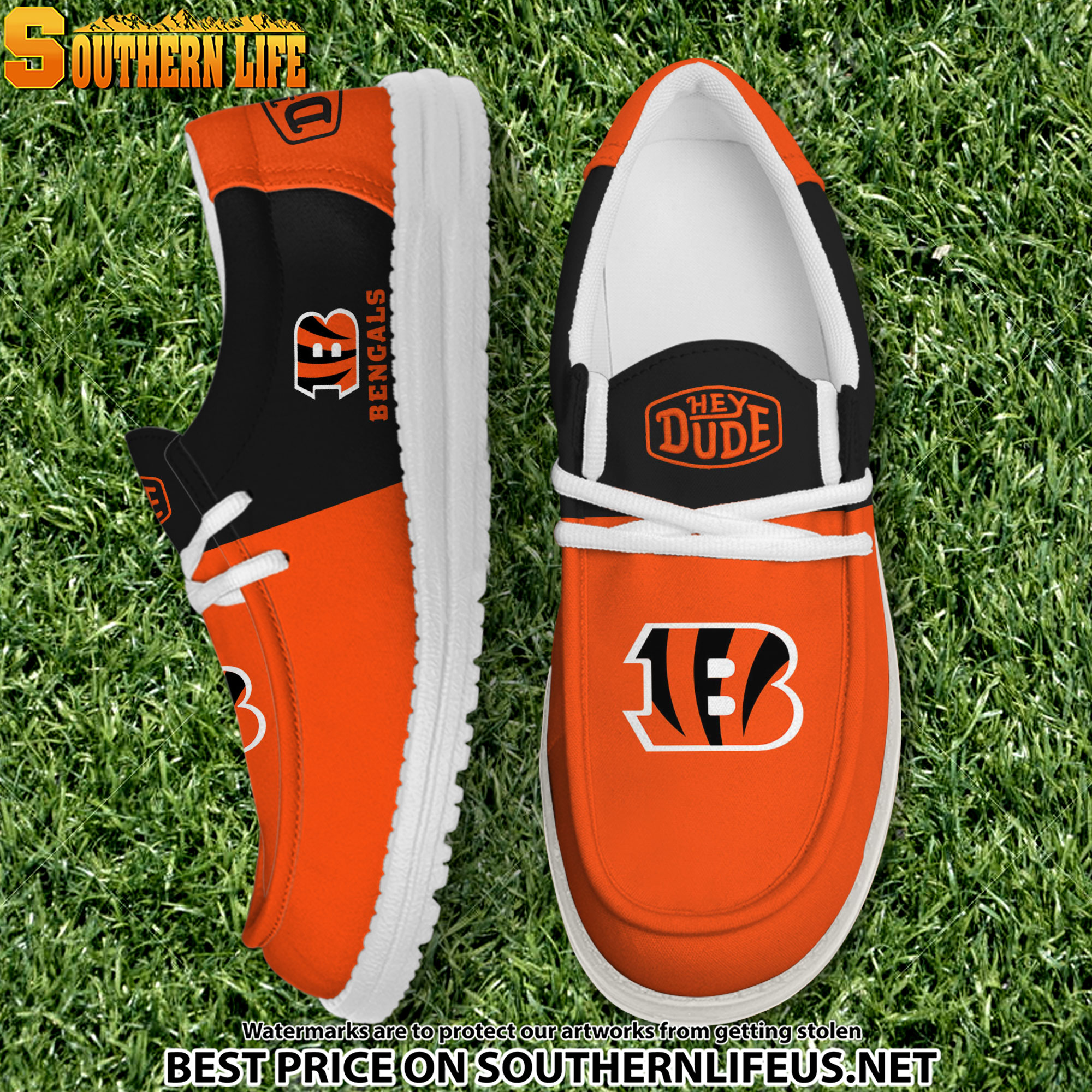 footwearelite cincinnati bengals custom name hey dude shoes 5nahx