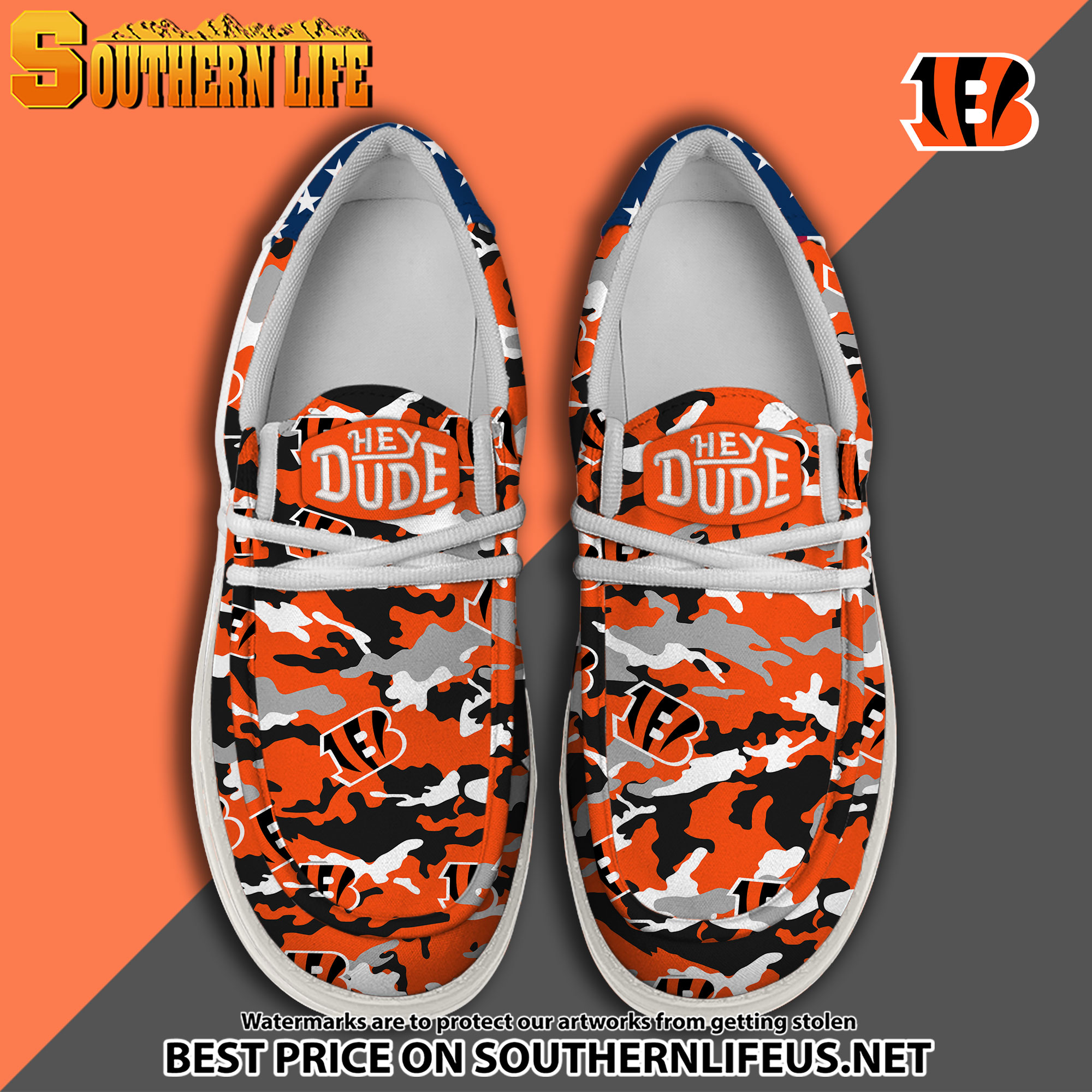 footwearelite cincinnati bengals custom name hey dude shoes wqm53