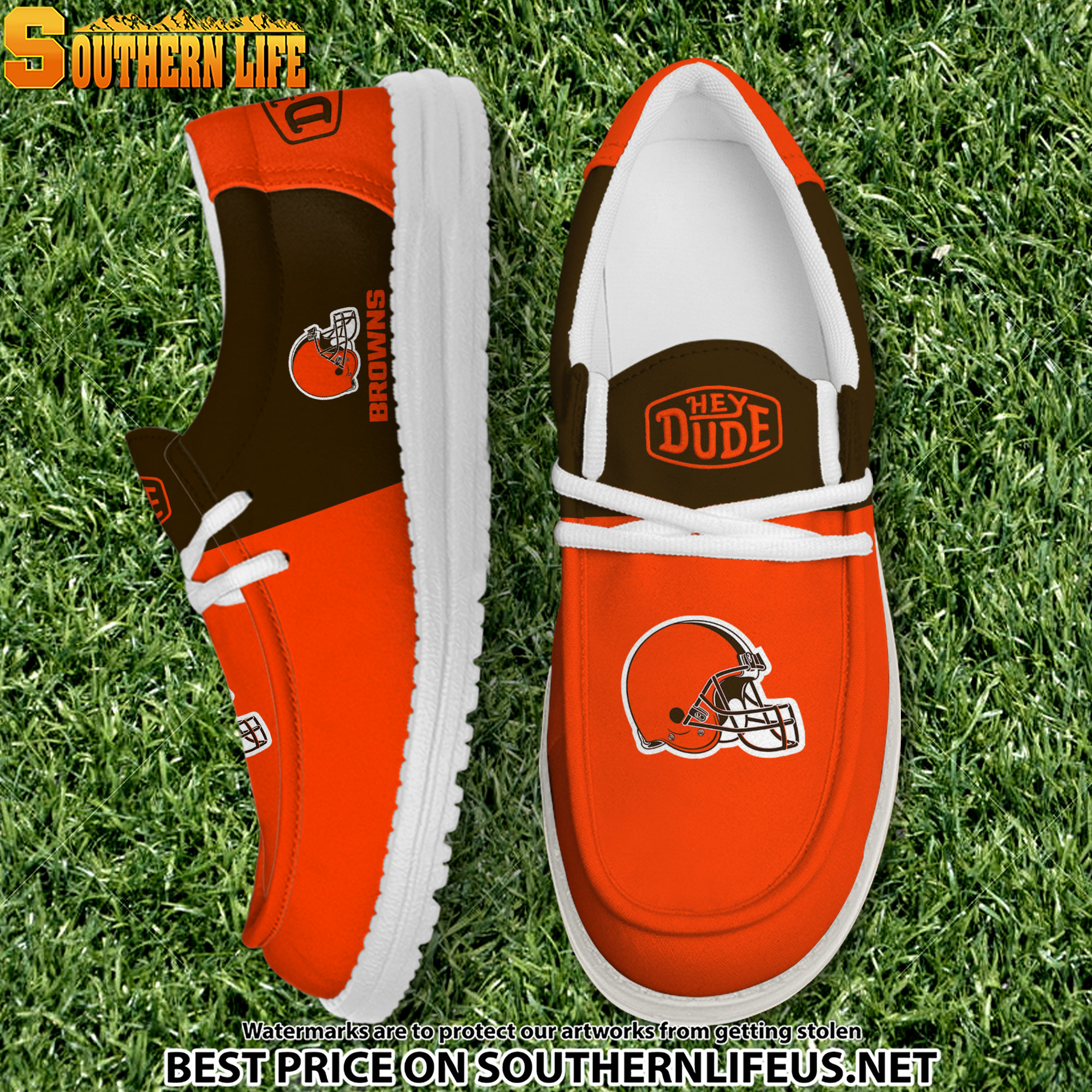 footwearelite cleveland browns custom name hey dude shoes quzi1