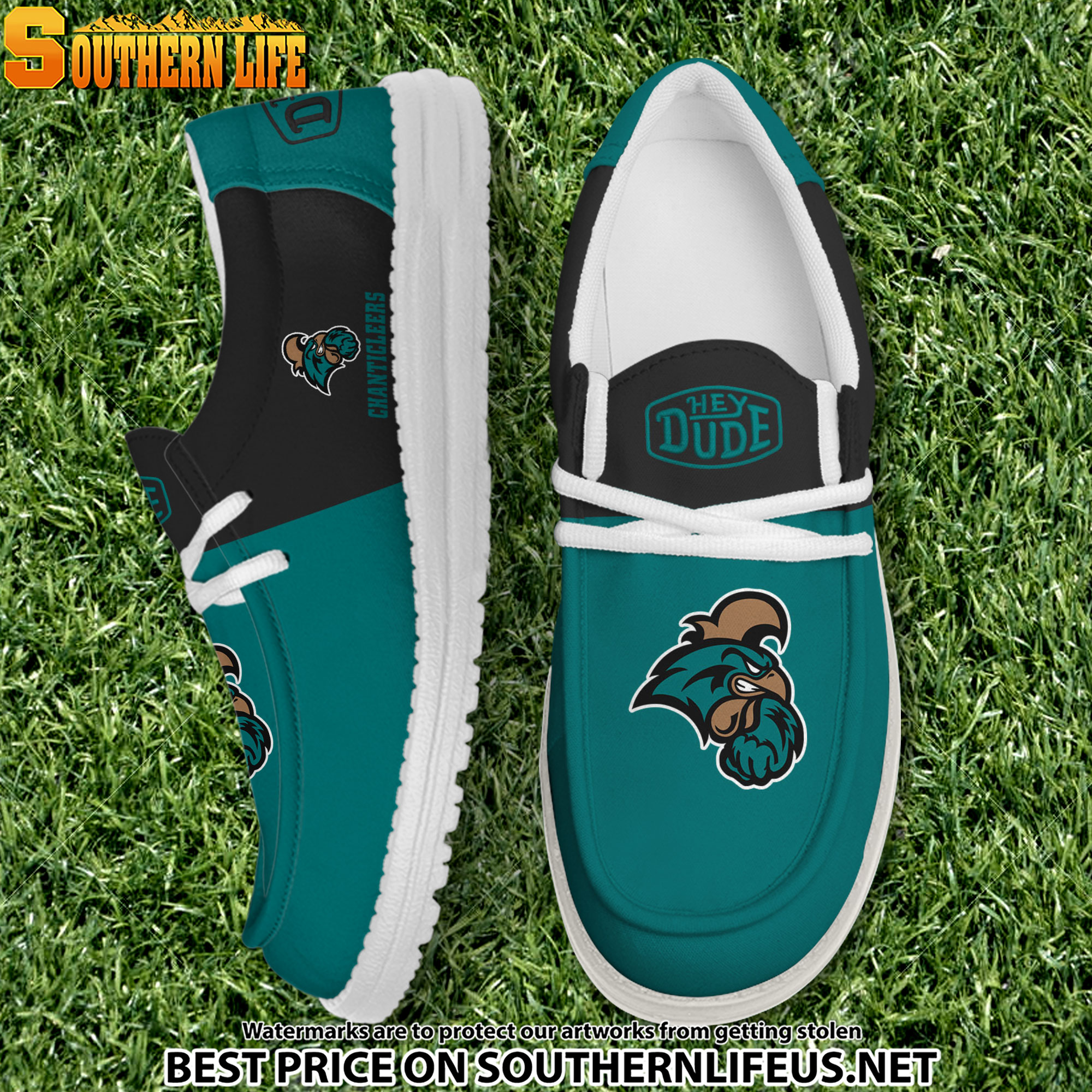 footwearelite coastal carolina chanticleers custom name hey dude shoes wyqte