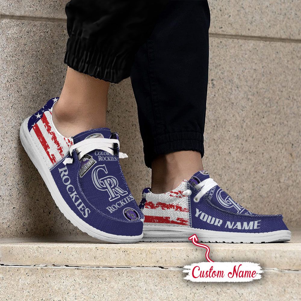 footwearelite colorado rockies custom name hey dude shoes 5sn0g