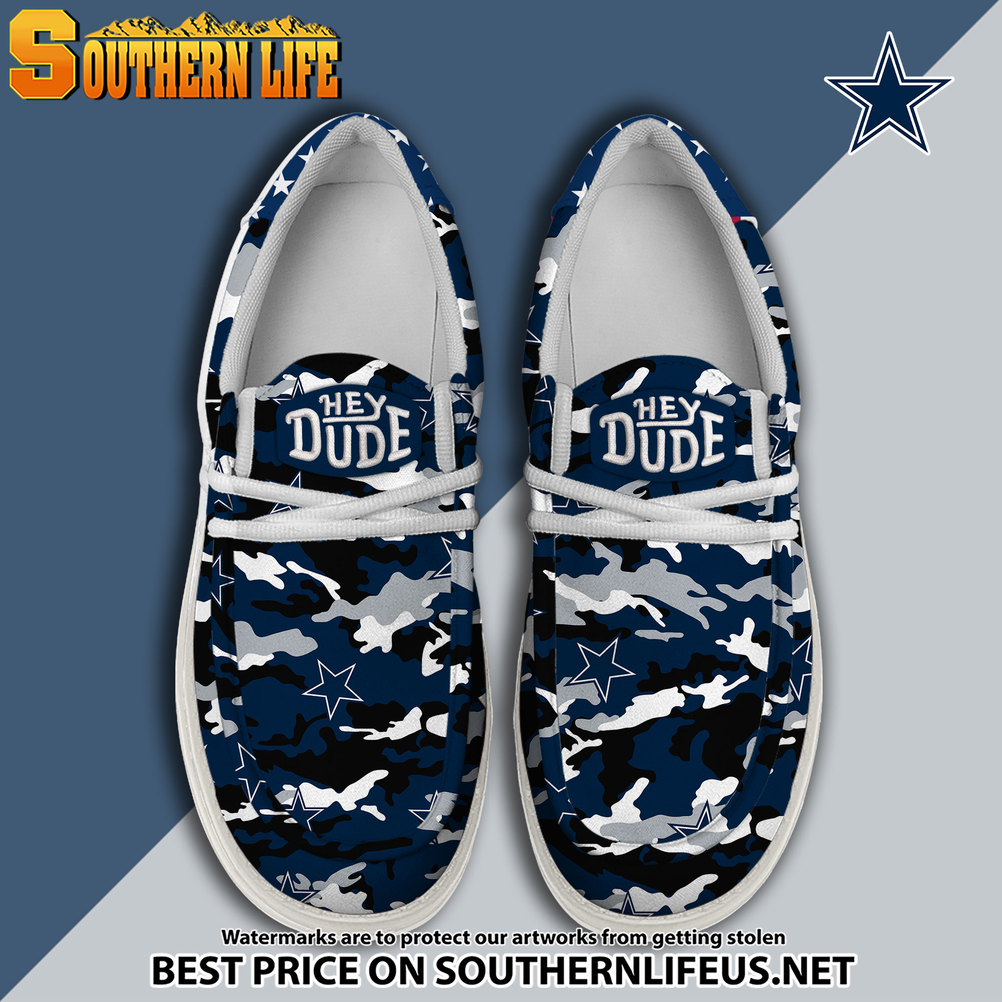 footwearelite dallas cowboys custom name hey dude shoes 2kznt