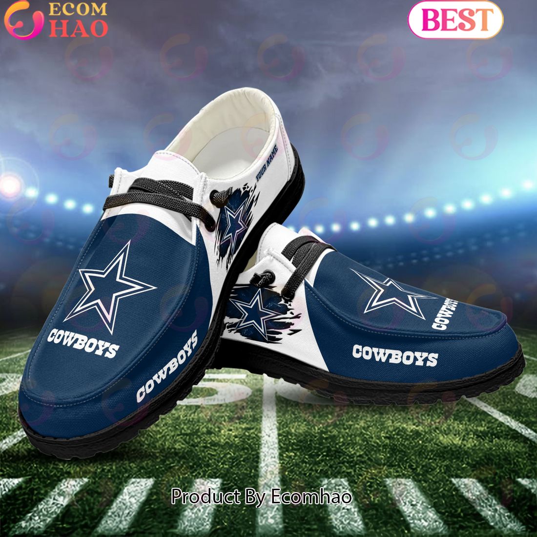 footwearelite dallas cowboys custom name hey dude shoes 9p0uj