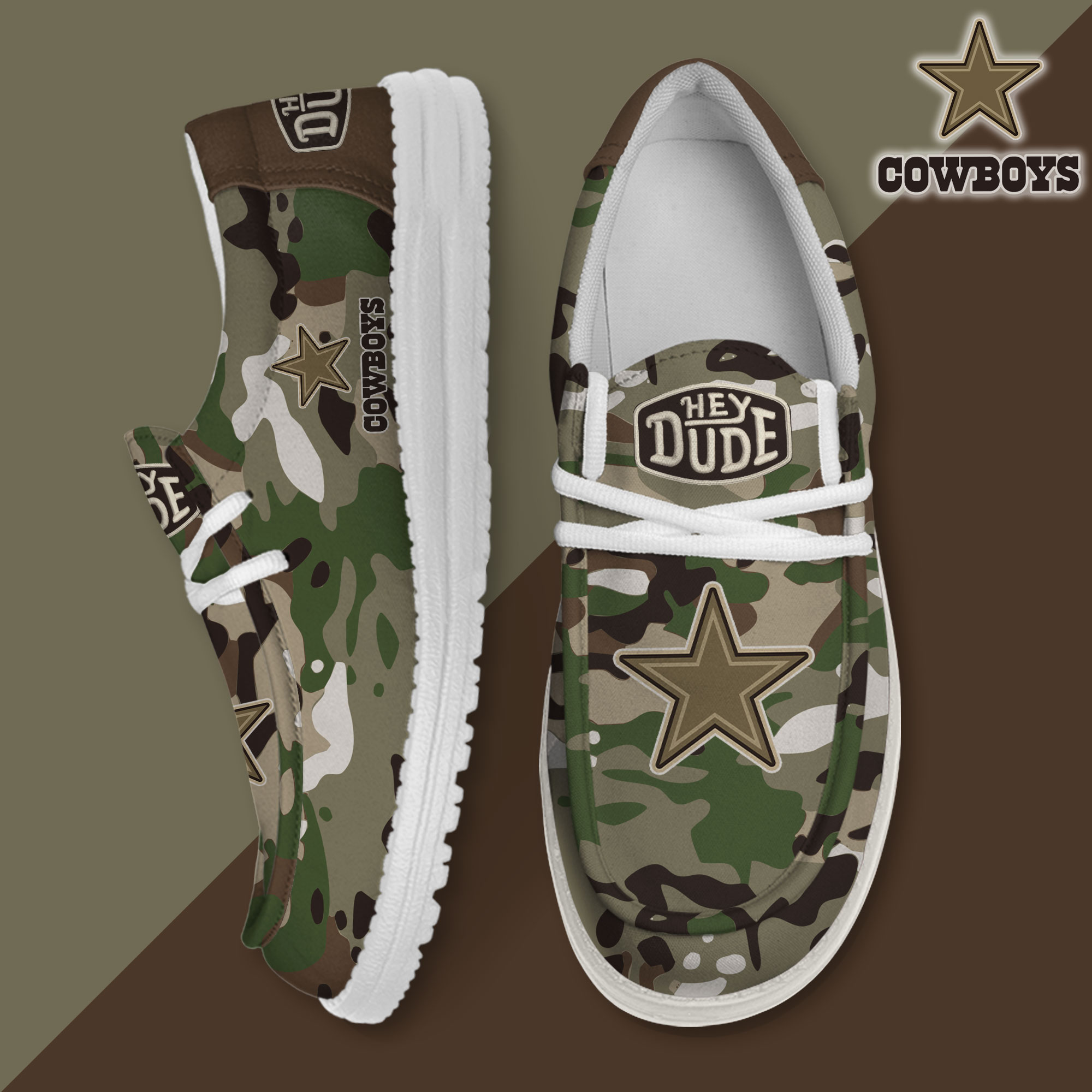 footwearelite dallas cowboys custom name hey dude shoes cldix