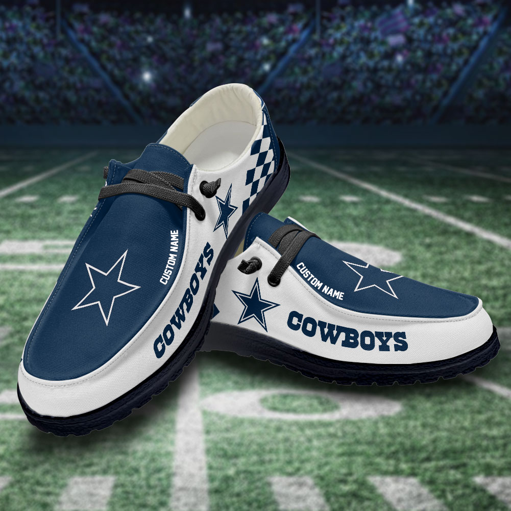 footwearelite dallas cowboys custom name hey dude shoes rxbpz