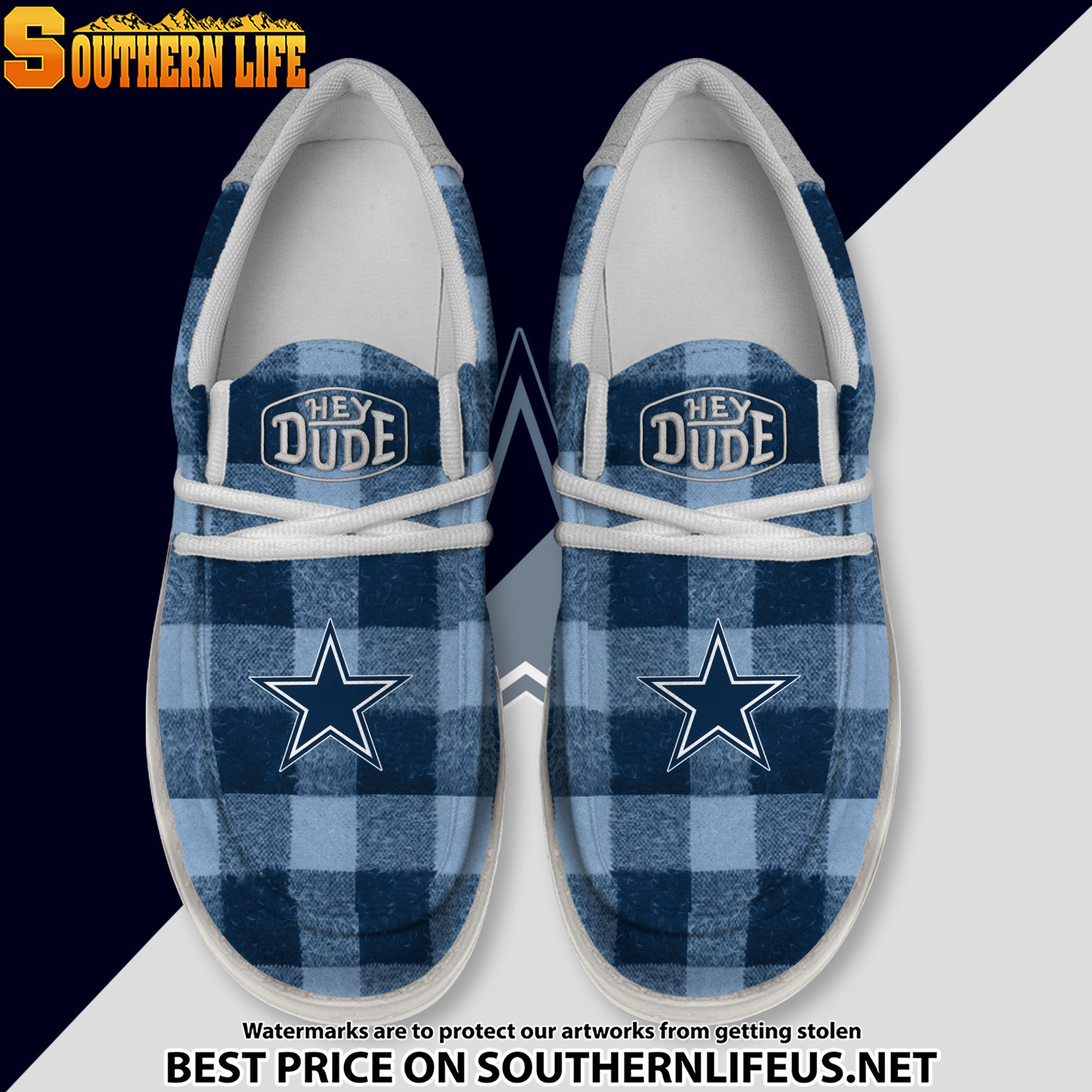 footwearelite dallas cowboys custom name hey dude shoes vk4ym