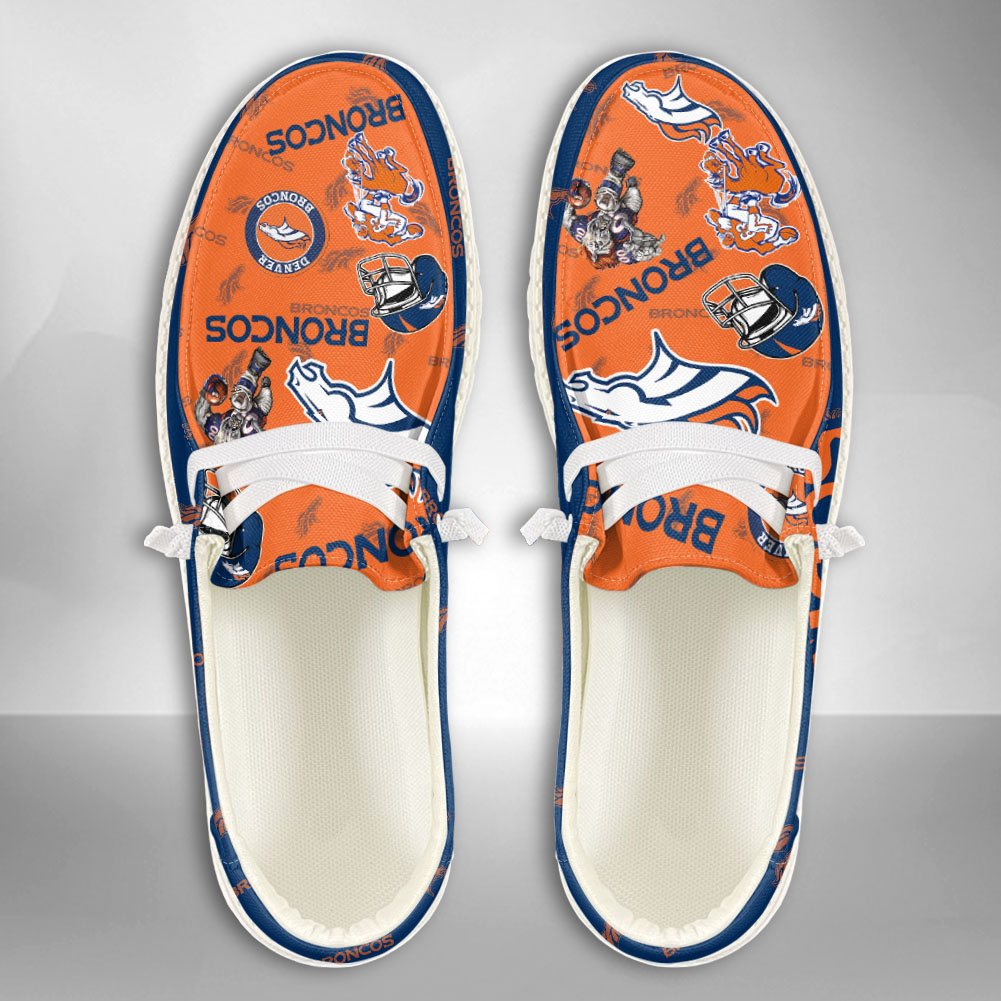 footwearelite denver broncos custom name hey dude shoes c1jng