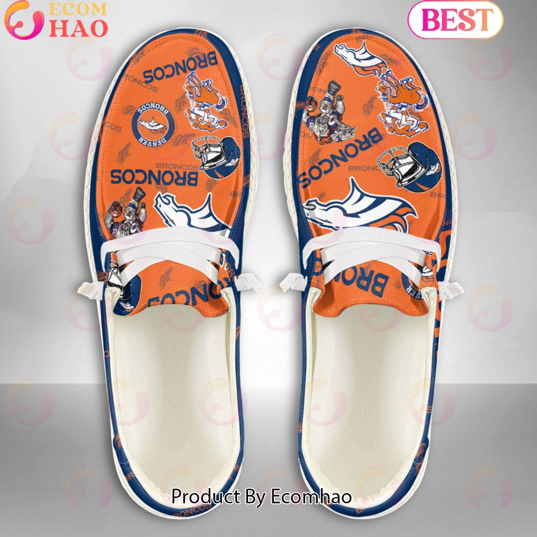 footwearelite denver broncos custom name hey dude shoes mnzf1