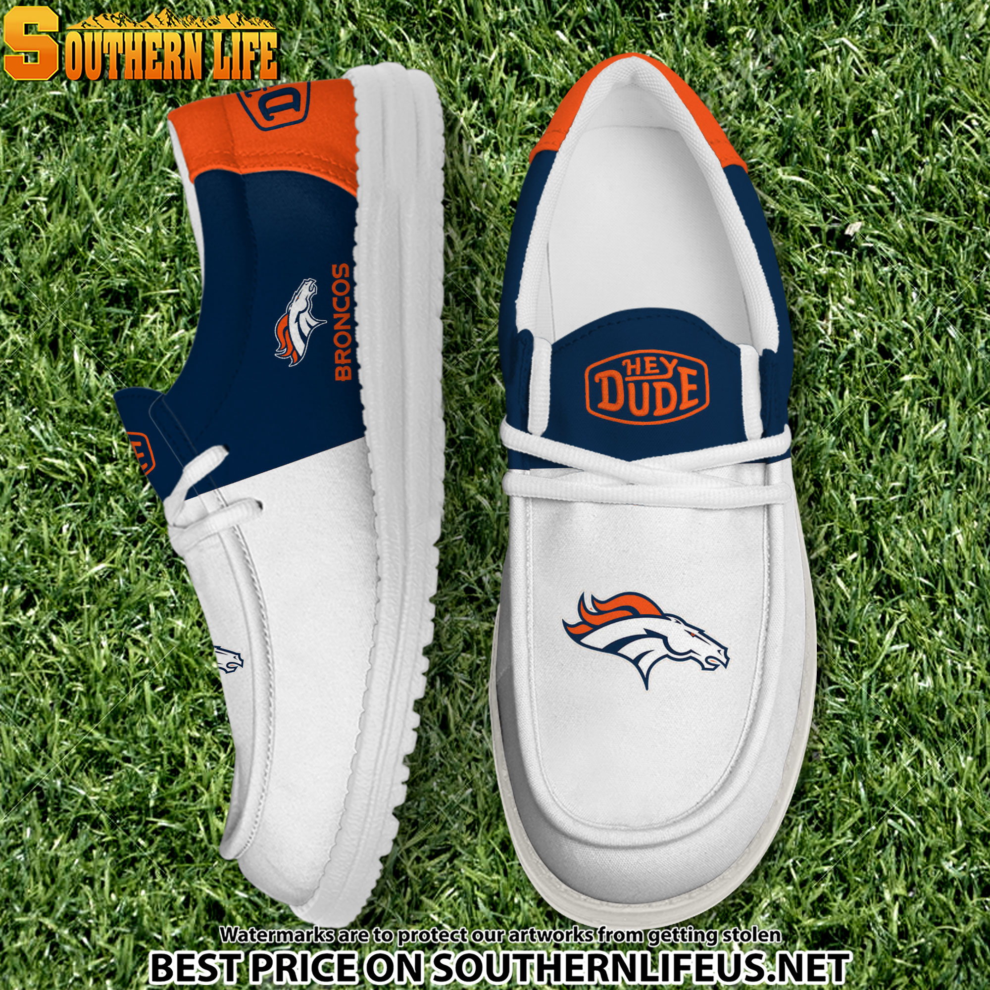 footwearelite denver broncos custom name hey dude shoes wuz70