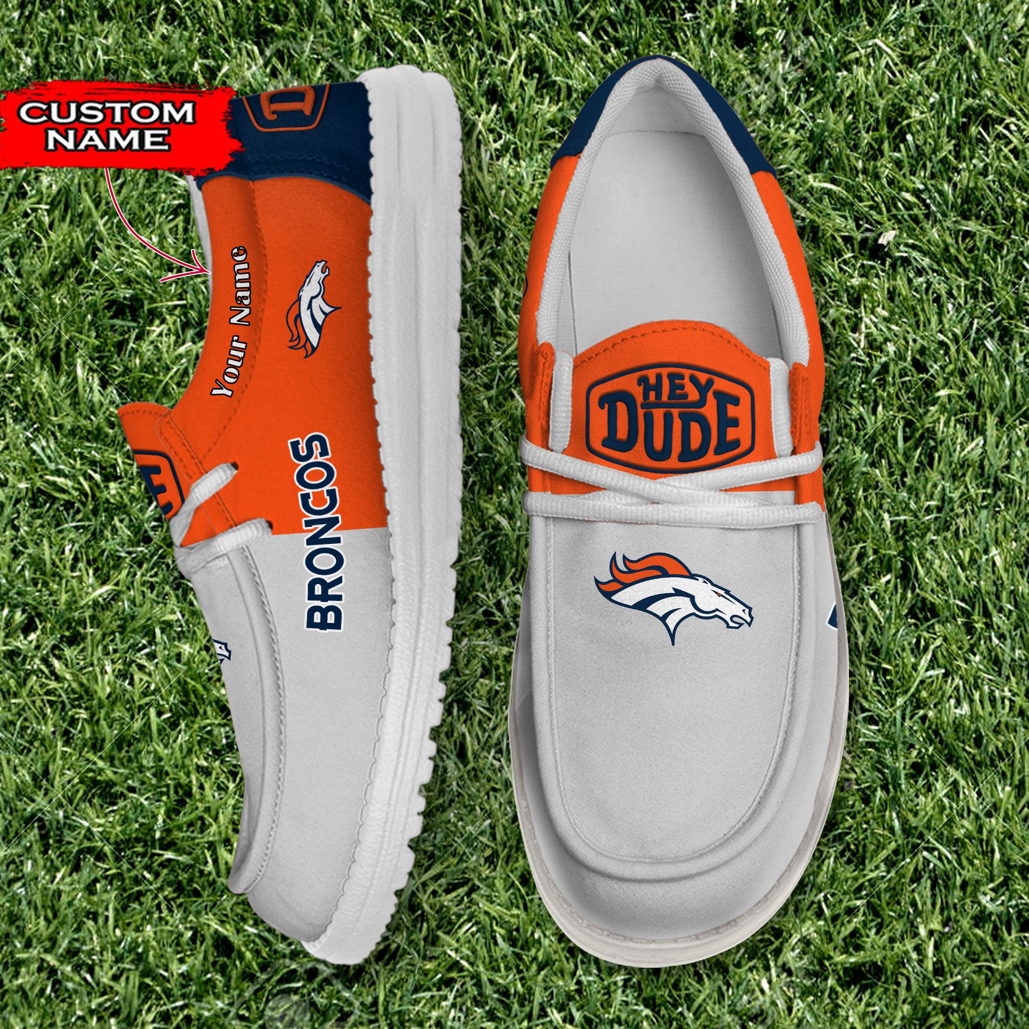 footwearelite denver broncos custom name hey dude shoes xvy4o