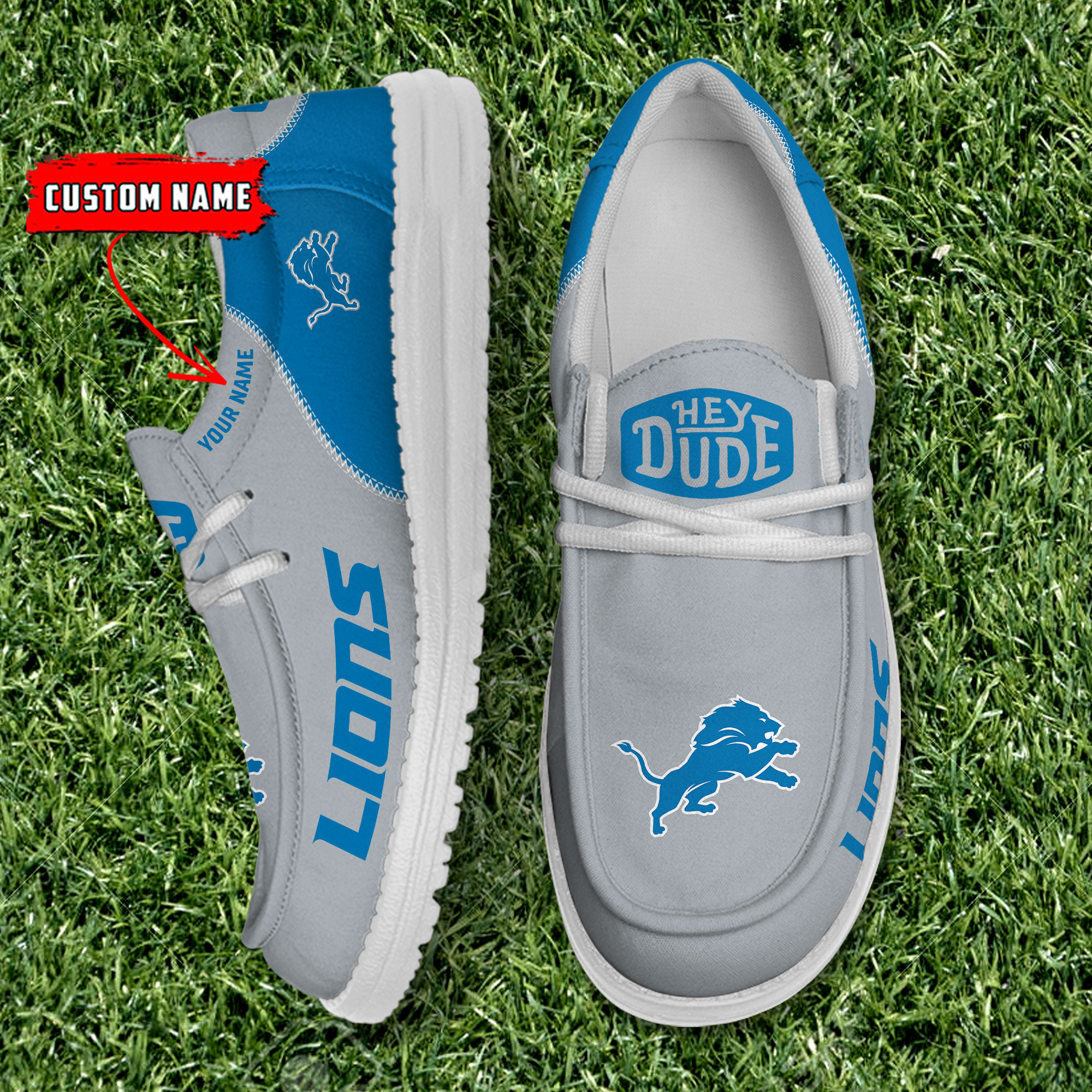 footwearelite detroit lions custom name hey dude shoes 8chvi