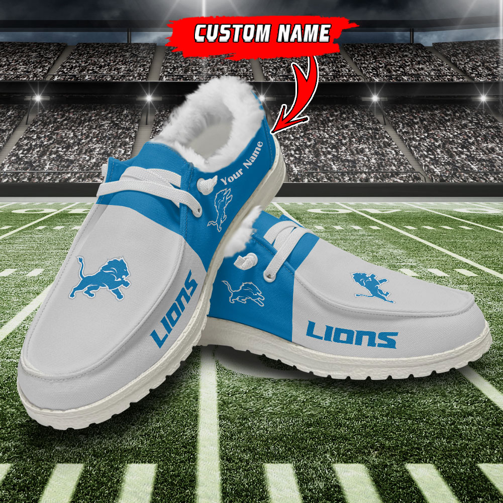 footwearelite detroit lions custom name hey dude shoes pu8v7