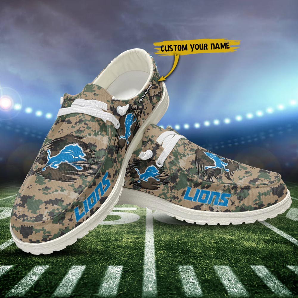 footwearelite detroit lions personalized hey dude shoes for men and women u0fok