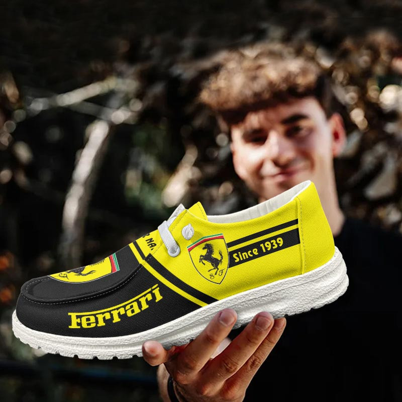 footwearelite ferrari custom name hey dude shoes kljp7