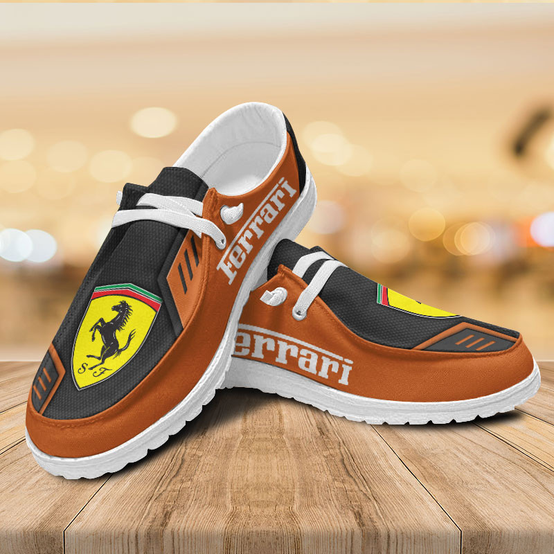 footwearelite ferrari custom name hey dude shoes pu41l