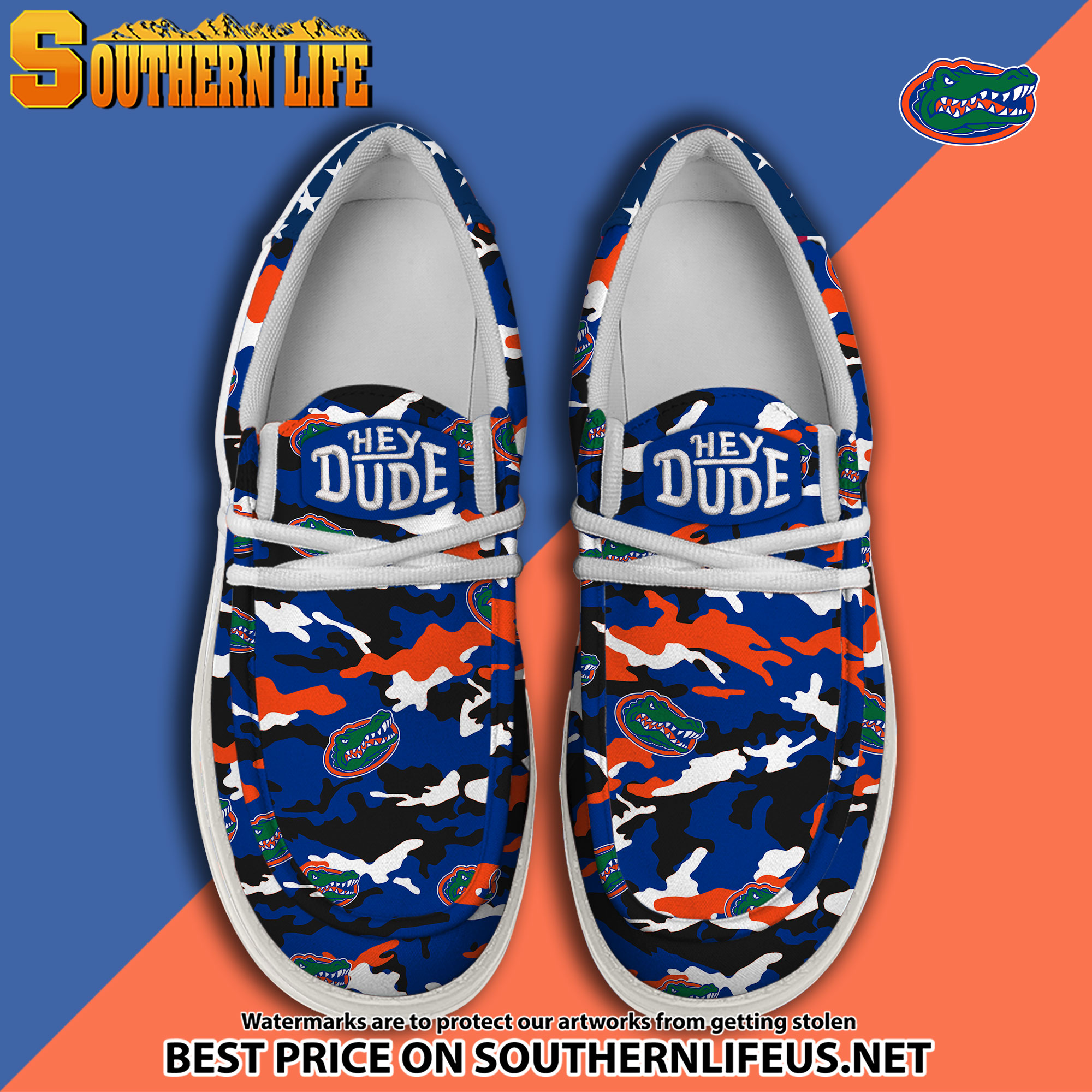 footwearelite florida gators custom name hey dude shoes d0p1n