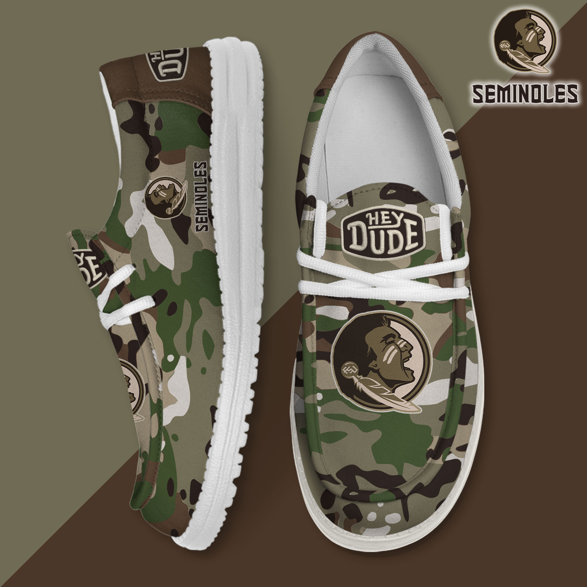 footwearelite florida state seminoles custom name hey dude shoes miomv