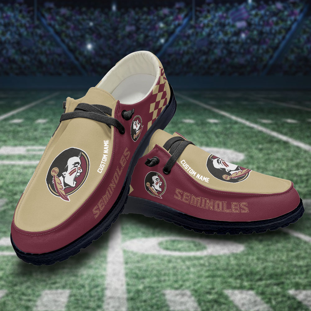 footwearelite florida state seminoles custom name hey dude shoes xpcz5