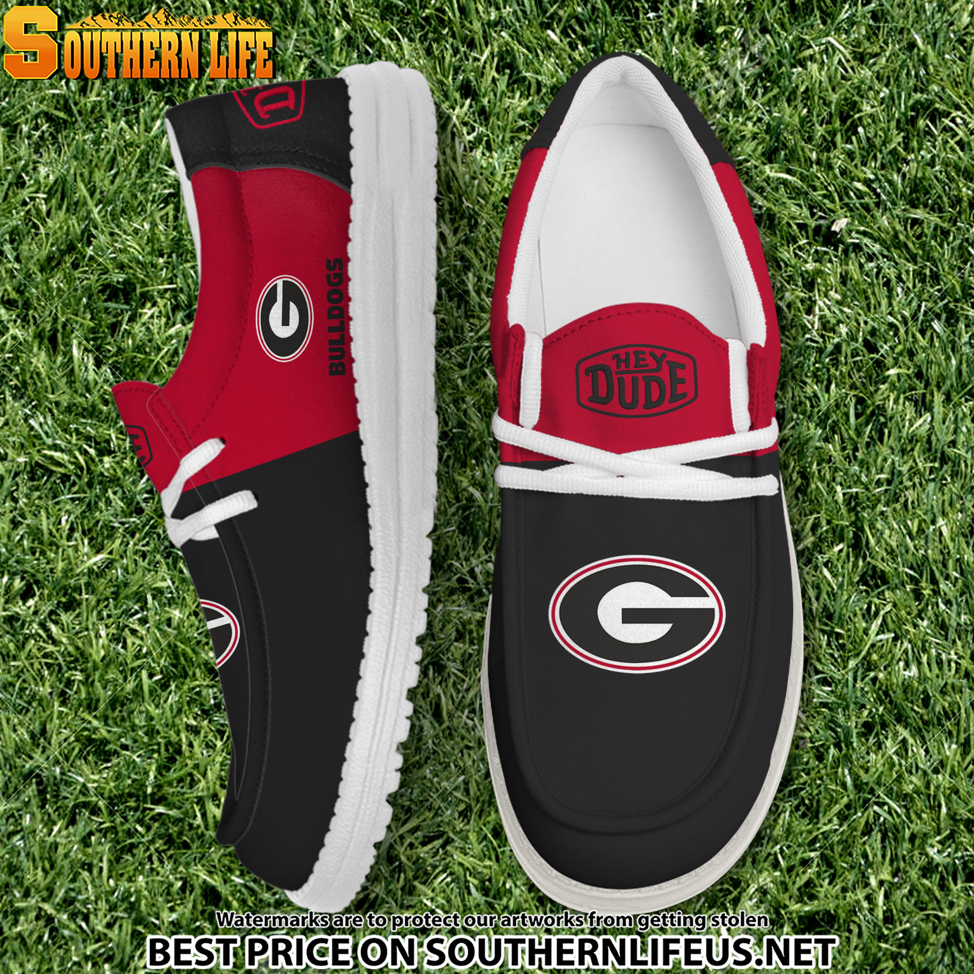 footwearelite georgia bulldogs custom name hey dude shoes 0bewv