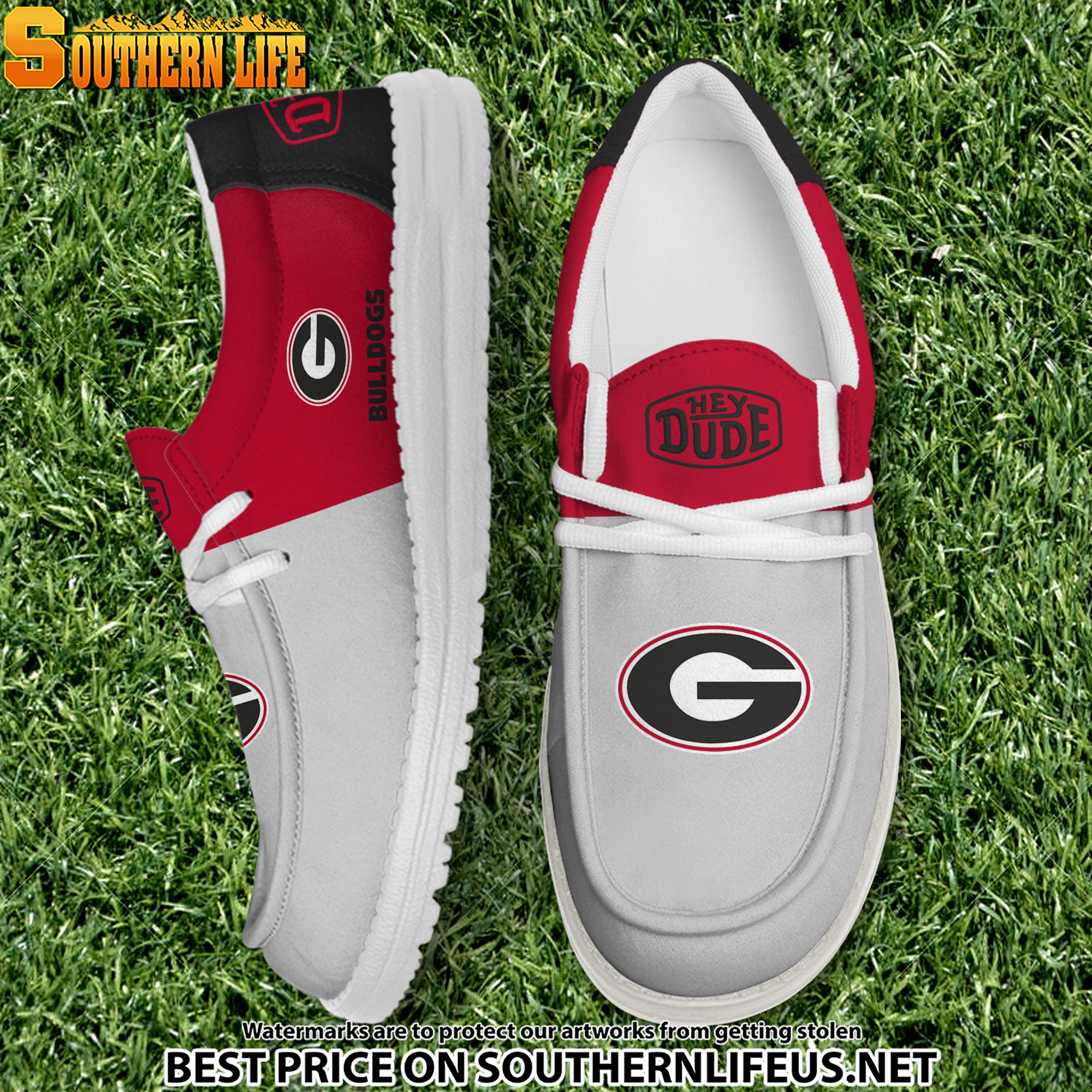 footwearelite georgia bulldogs custom name hey dude shoes fbypk