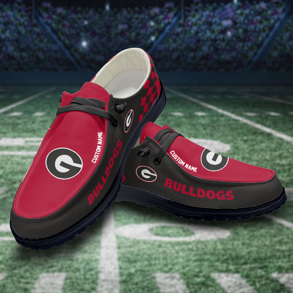 footwearelite georgia bulldogs custom name hey dude shoes fzlme