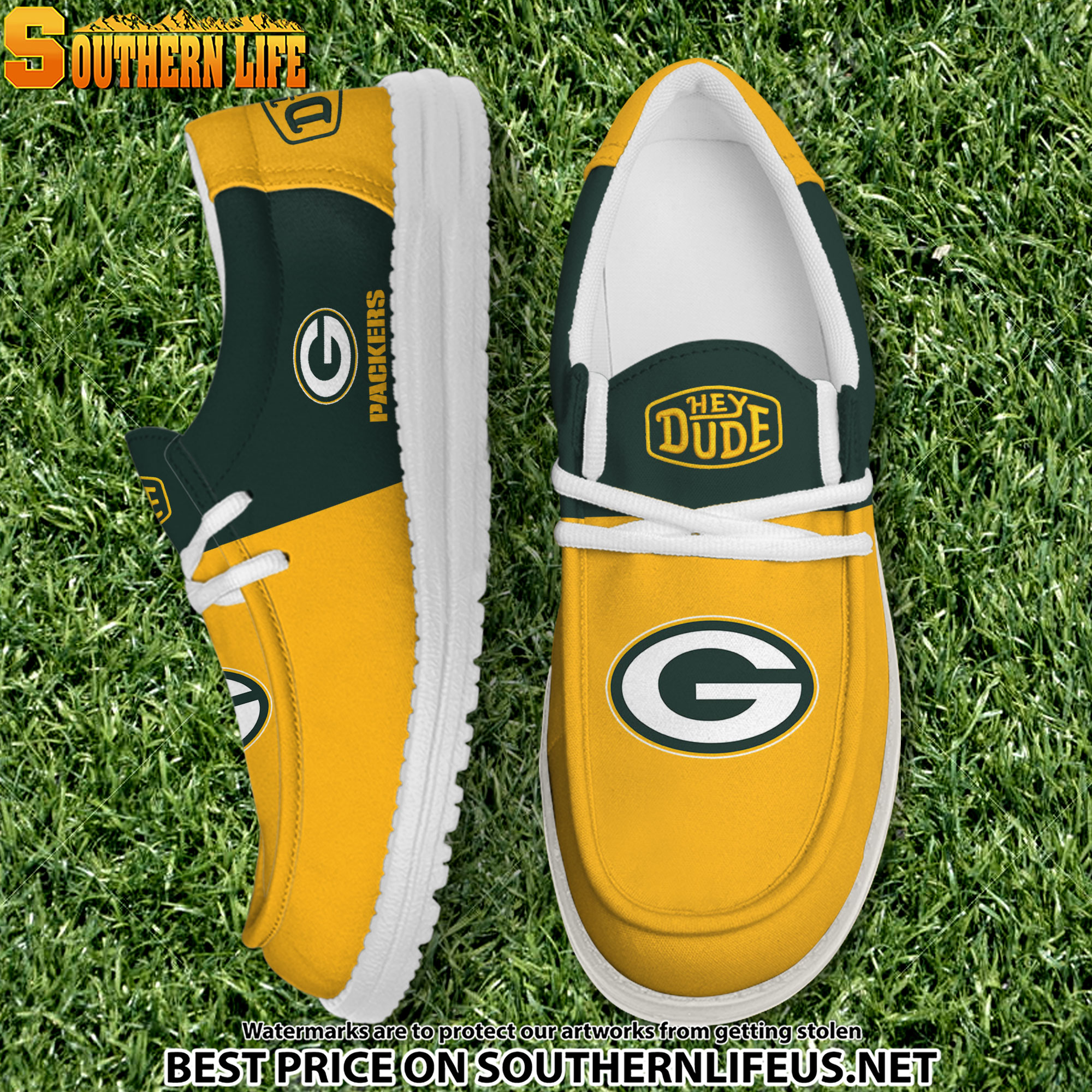 footwearelite green bay packers custom name hey dude shoes robjc