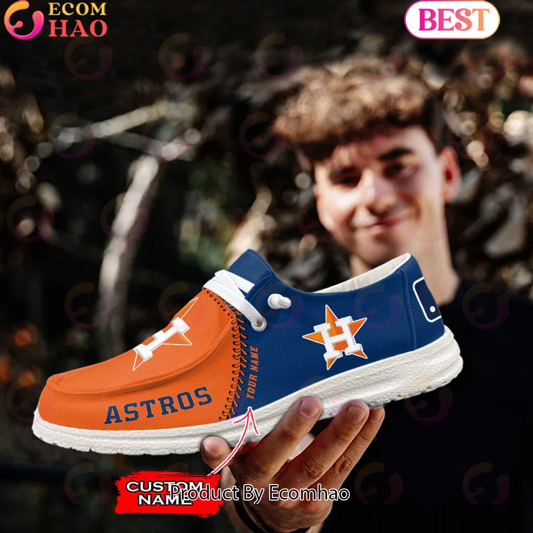 footwearelite houston astros custom name hey dude shoes v3ctn