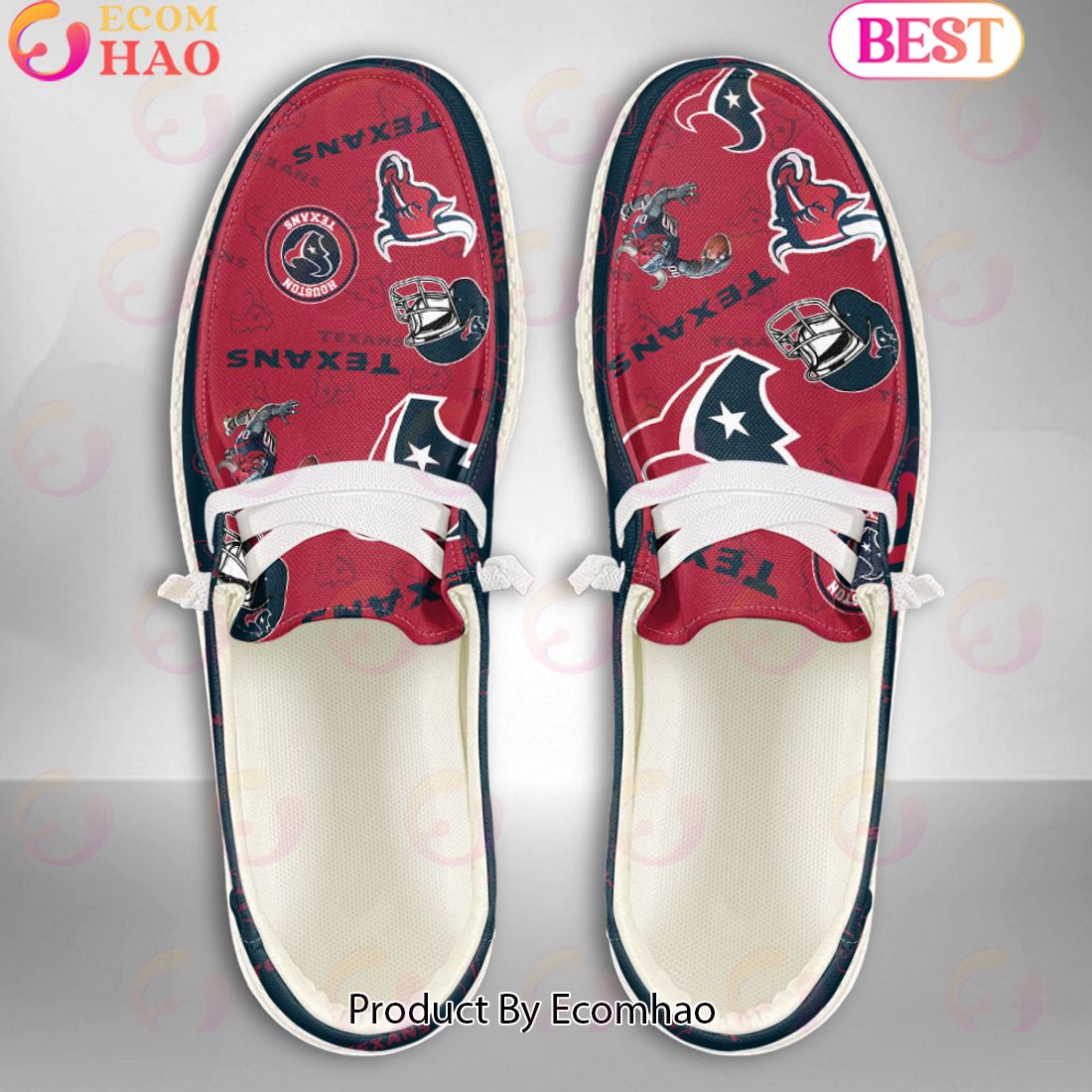 footwearelite houston texans custom name hey dude shoes ilxl8