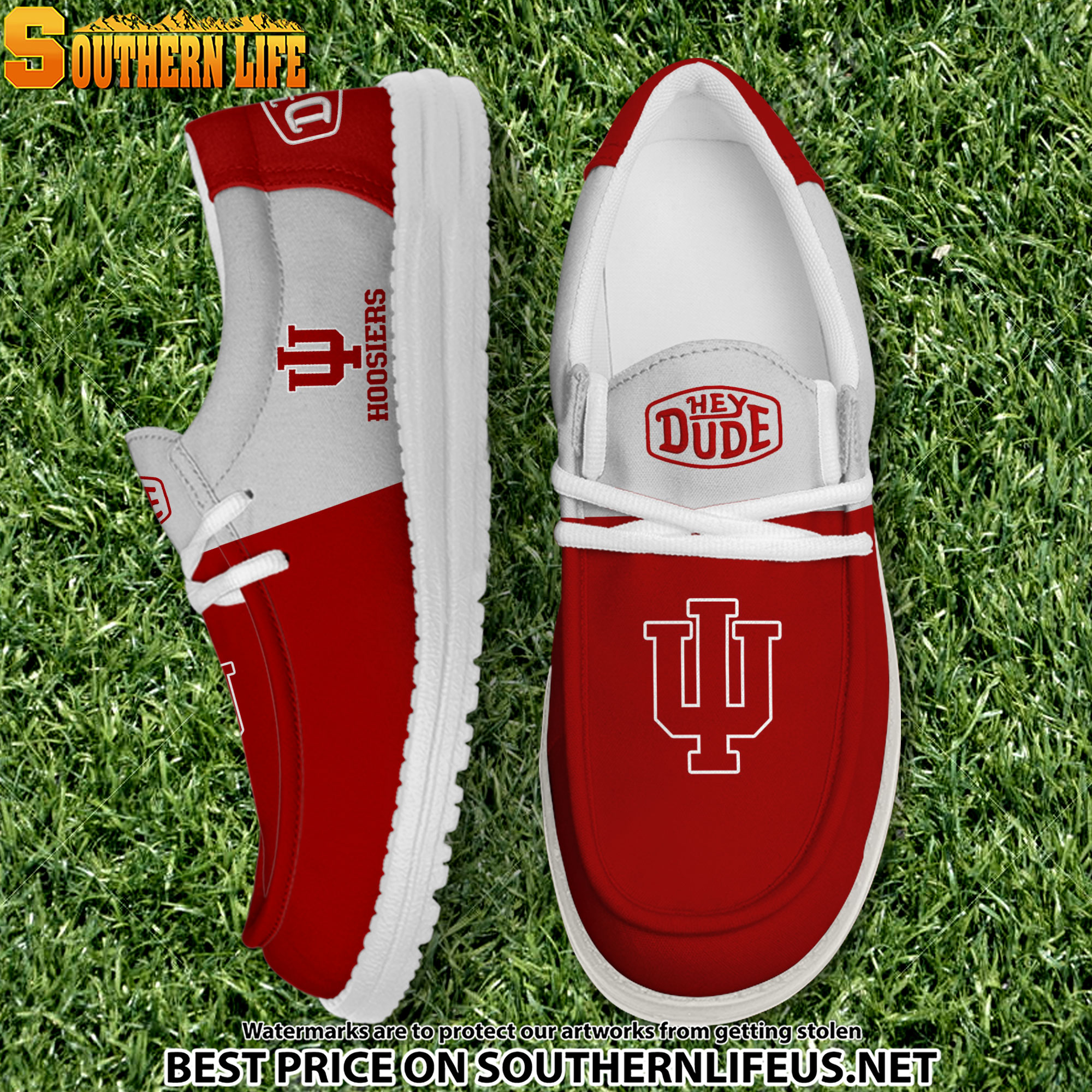 footwearelite indiana hoosiers custom name hey dude shoes pobek