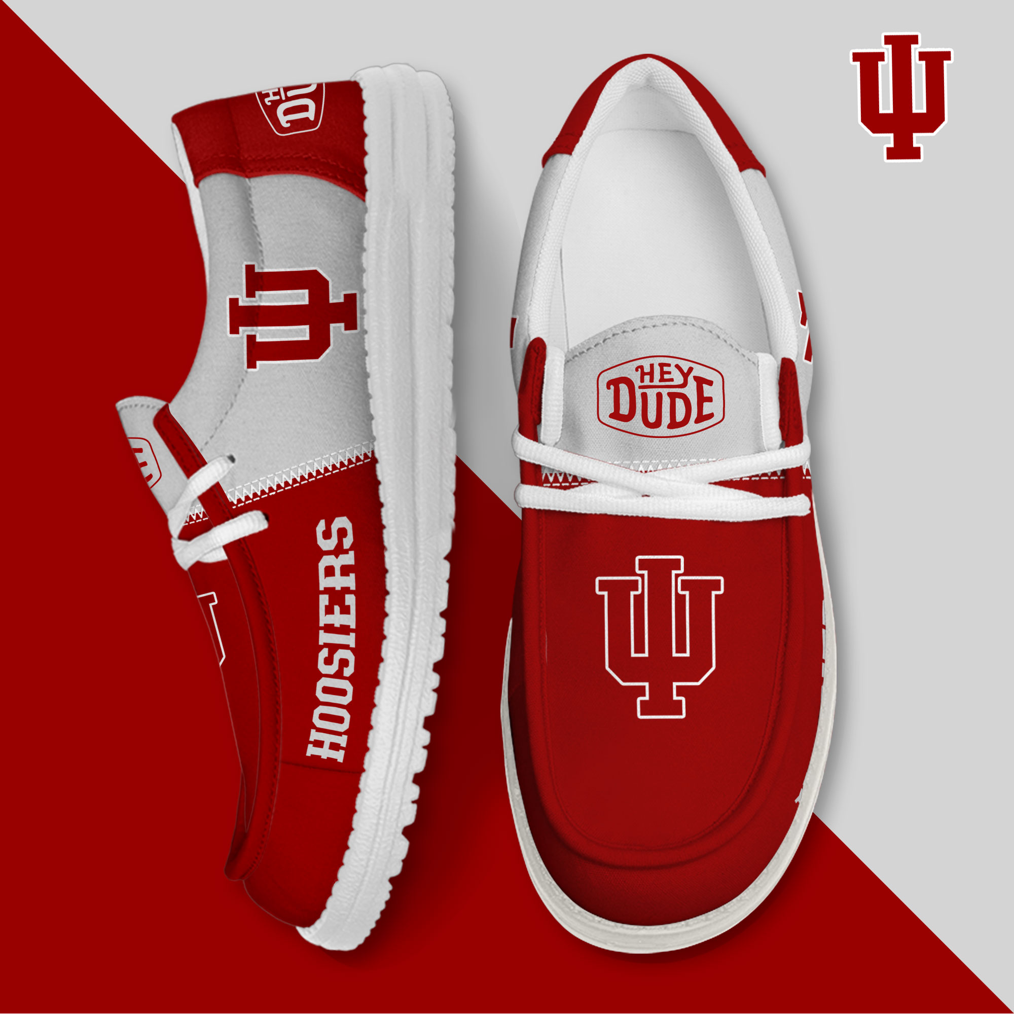 footwearelite indiana hoosiers custom name hey dude shoes q6wso