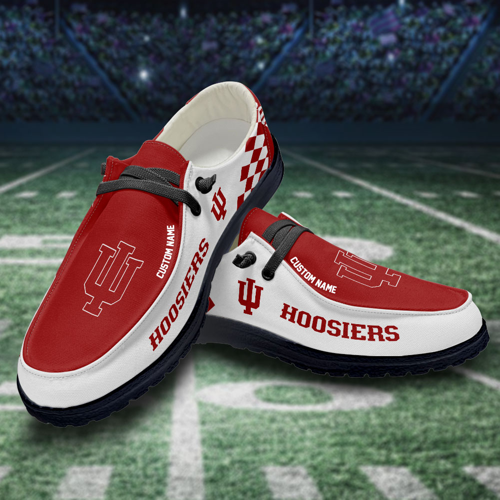 footwearelite indiana hoosiers custom name hey dude shoes vjjto