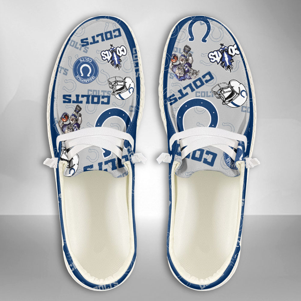 footwearelite indianapolis colts custom name hey dude shoes bzlpo