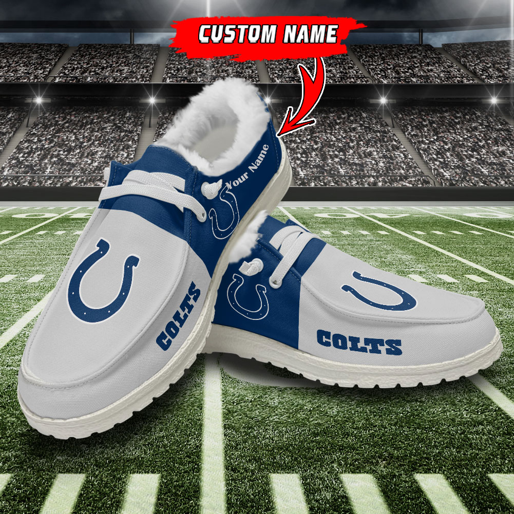 footwearelite indianapolis colts custom name hey dude shoes p9scs