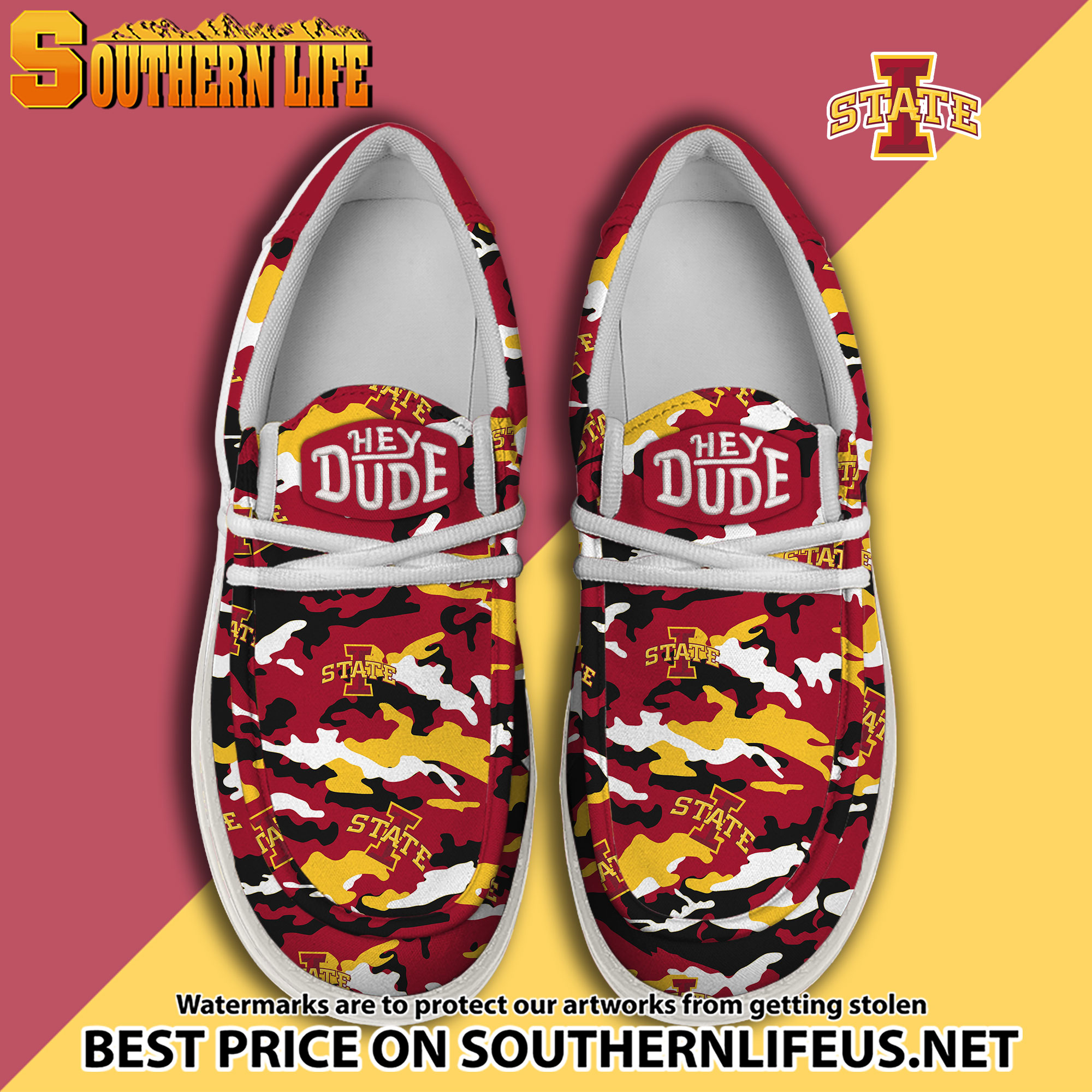 footwearelite iowa state cyclones custom name hey dude shoes umi3d