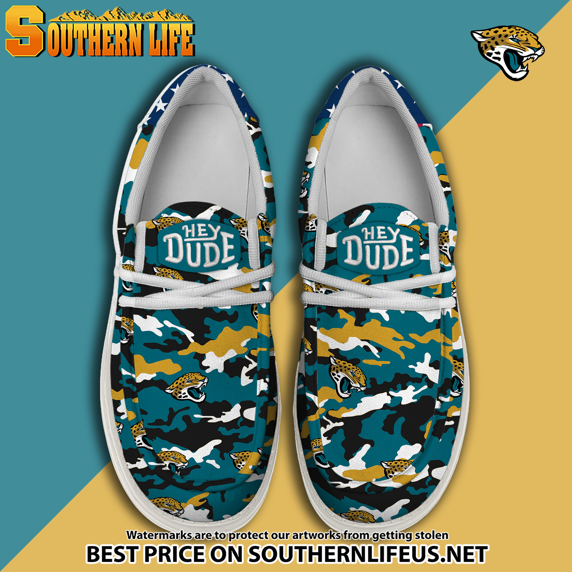 footwearelite jacksonville jaguars custom name hey dude shoes 4u77w