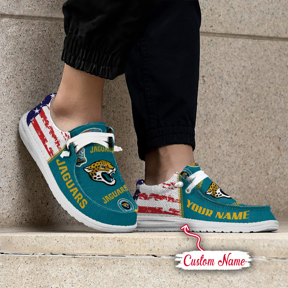 footwearelite jacksonville jaguars custom name hey dude shoes f2uub