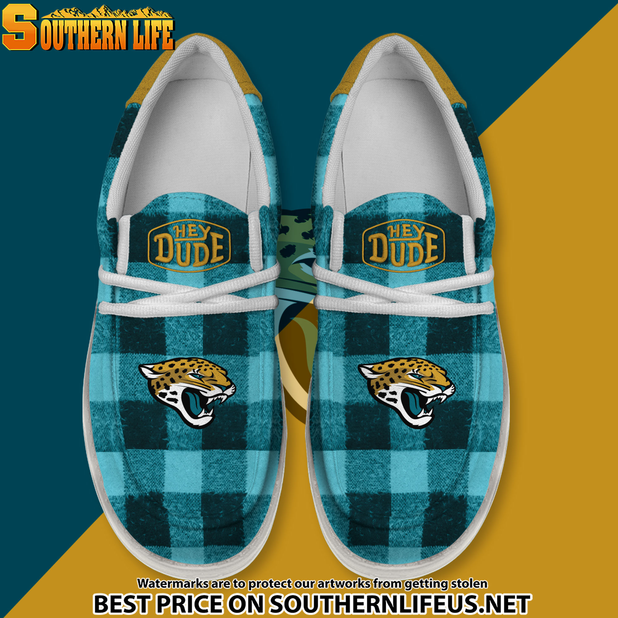 footwearelite jacksonville jaguars custom name hey dude shoes l6d9j