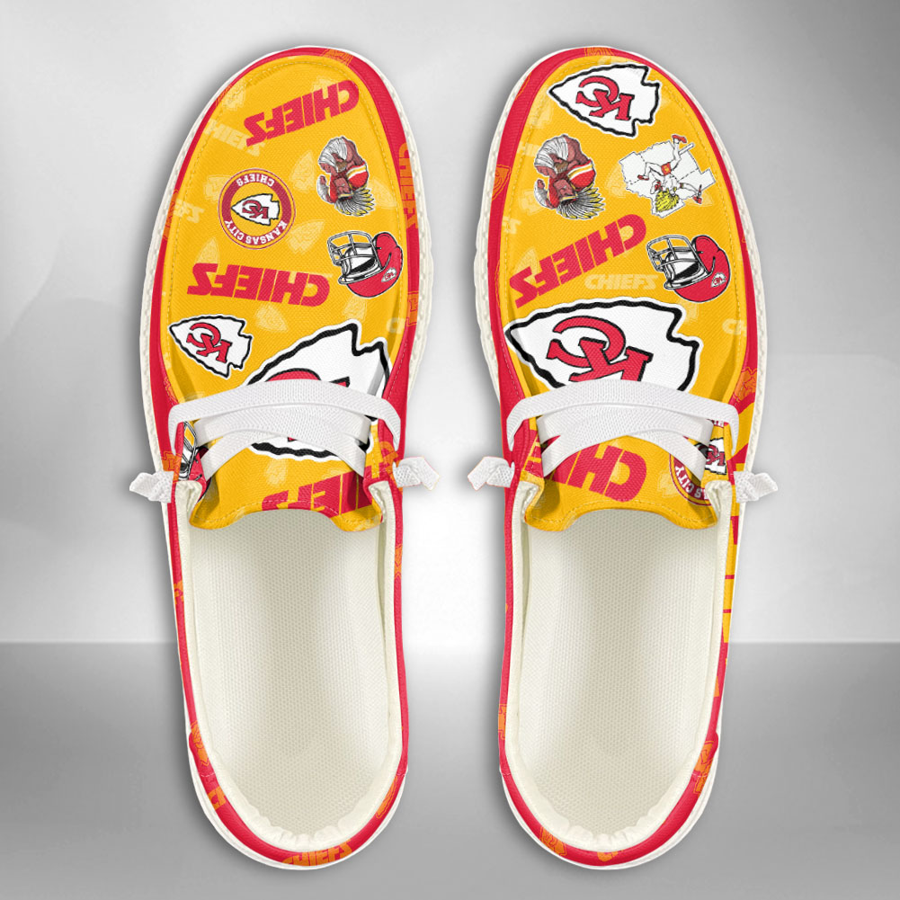 footwearelite kansas city chiefs custom name hey dude shoes jxotu