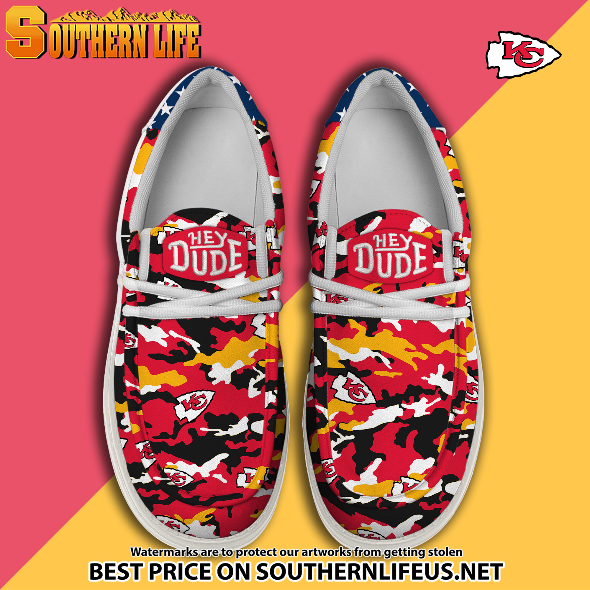 footwearelite kansas city chiefs custom name hey dude shoes wtuf8