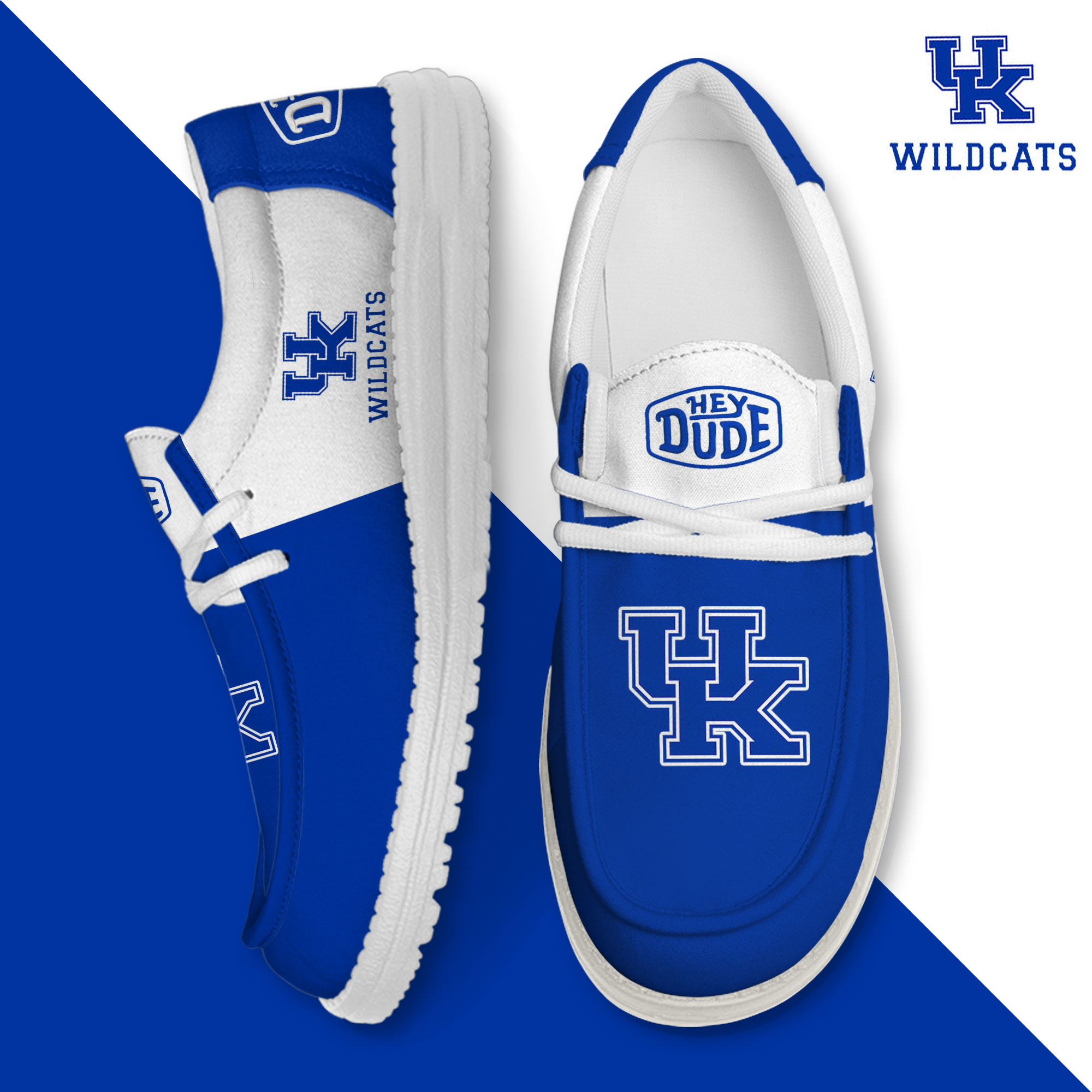 footwearelite kentucky wildcats custom name hey dude shoes ivdq3