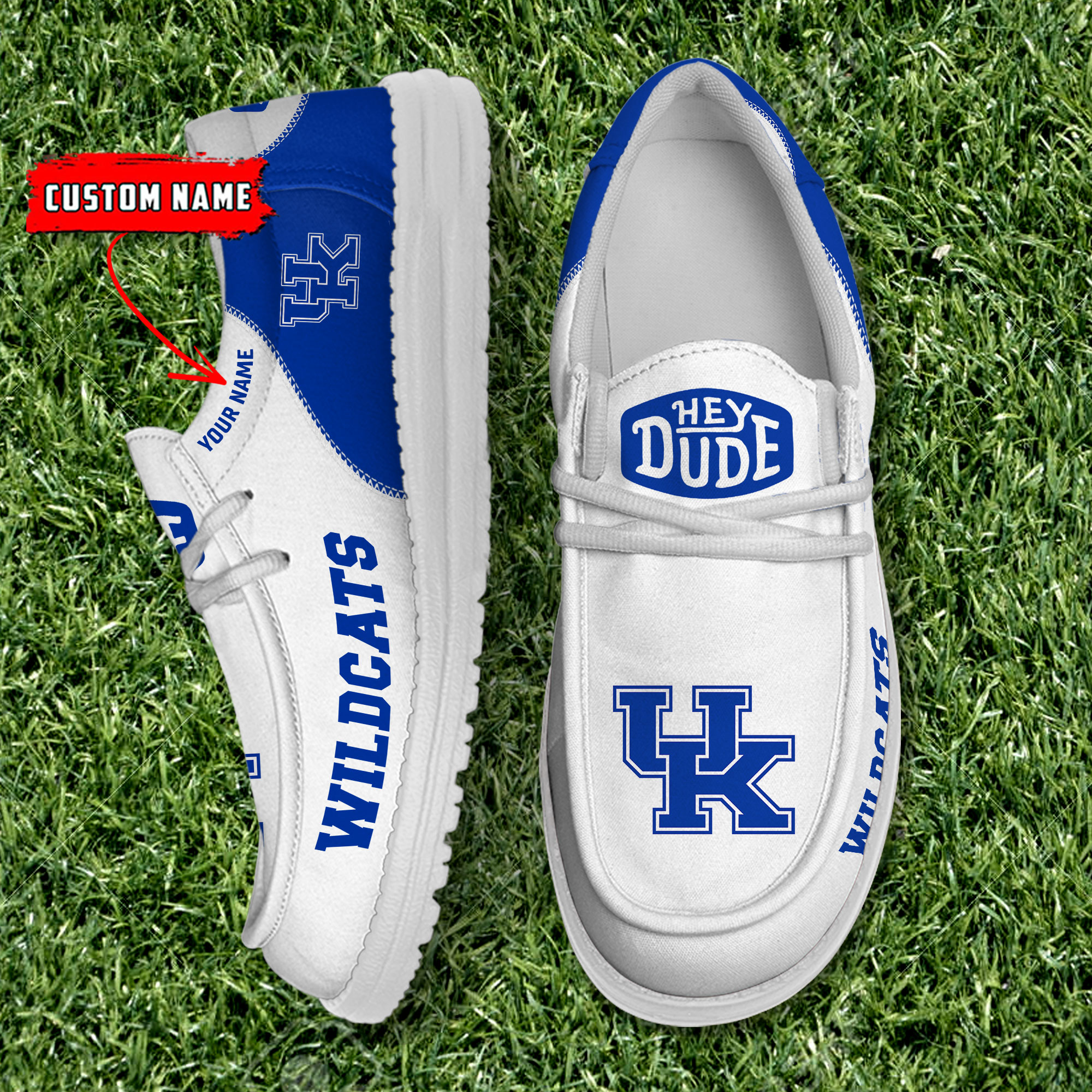 footwearelite kentucky wildcats custom name hey dude shoes jsfqj