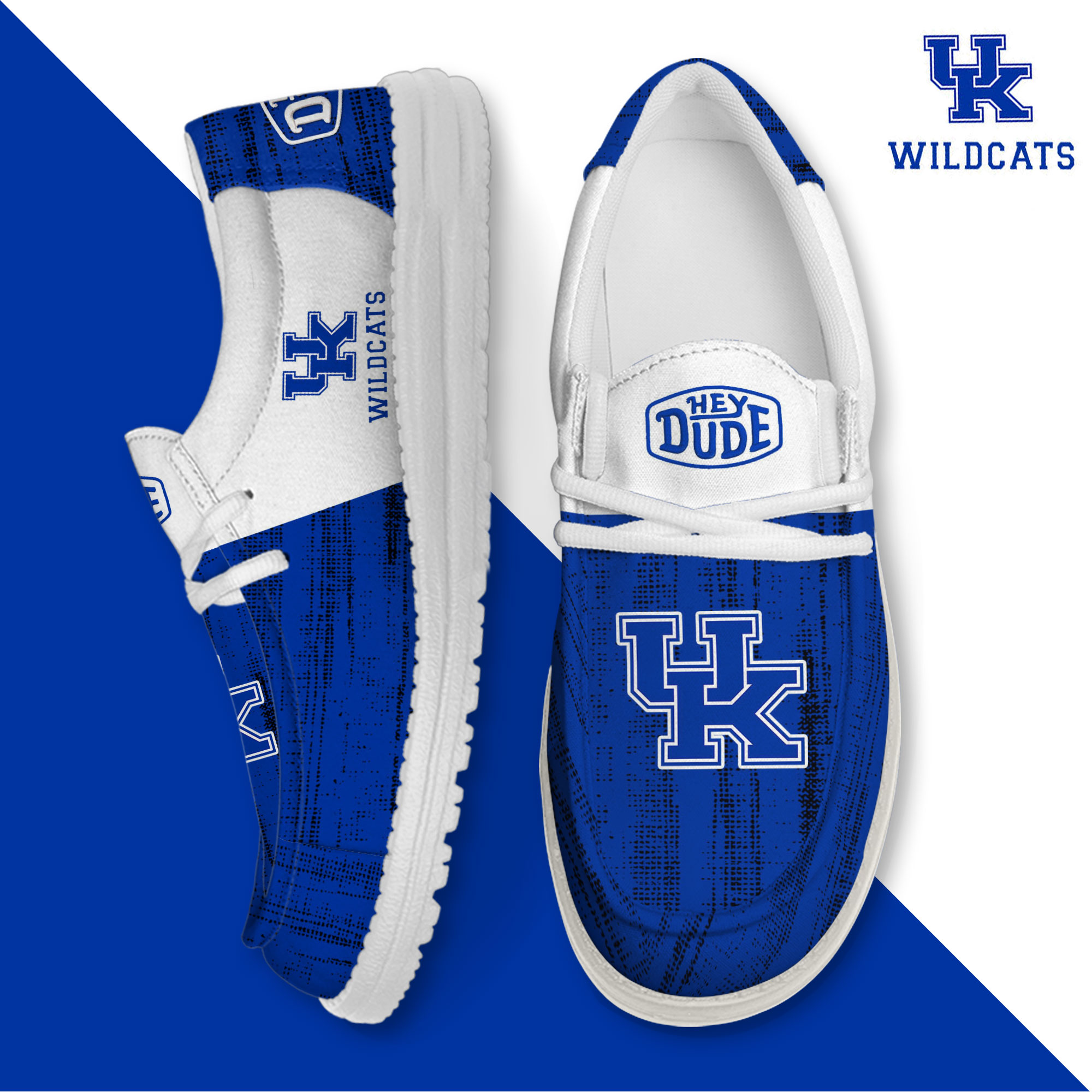 footwearelite kentucky wildcats custom name hey dude shoes oibxs