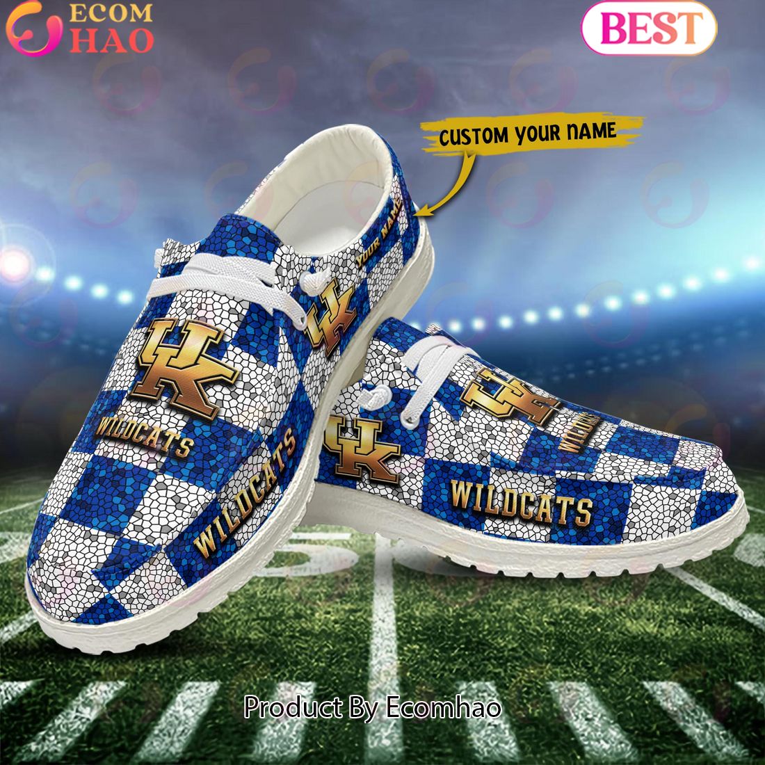 footwearelite kentucky wildcats custom name hey dude shoes xppdr