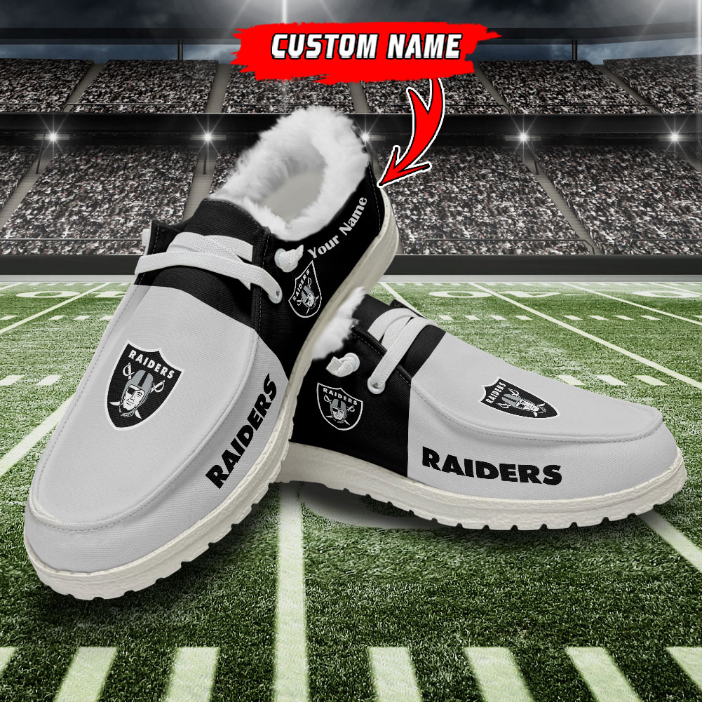 footwearelite las vegas raiders custom name hey dude shoes 5vnlk