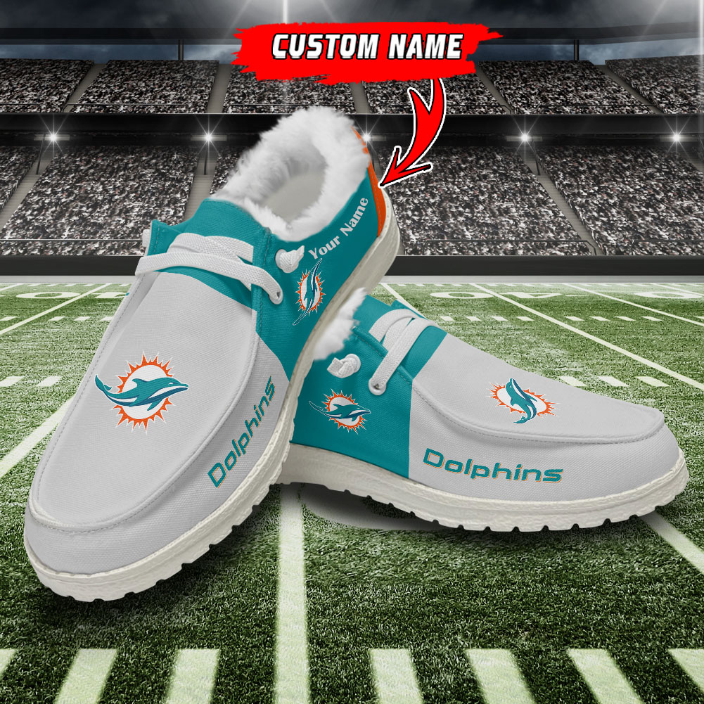 footwearelite miami dolphins custom name hey dude shoes 5bg9n