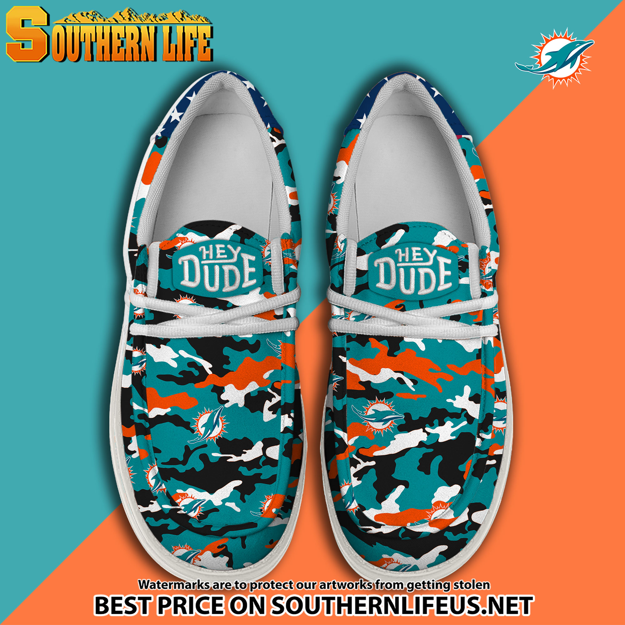 footwearelite miami dolphins custom name hey dude shoes eoqf7