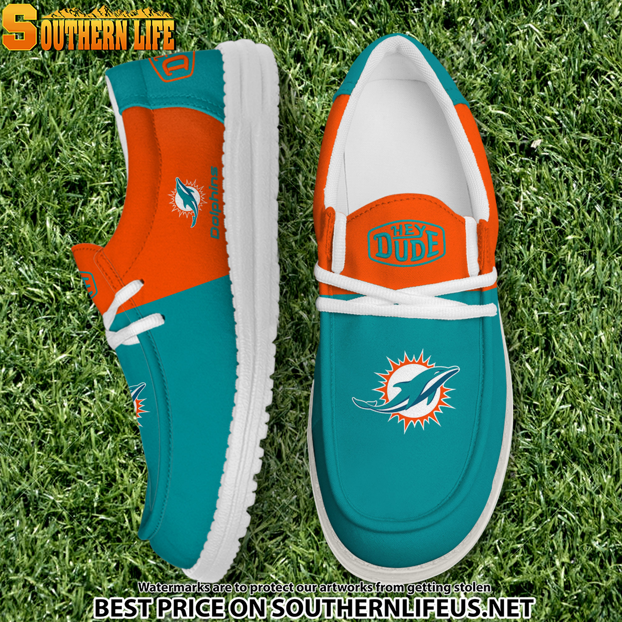 footwearelite miami dolphins custom name hey dude shoes ictqo