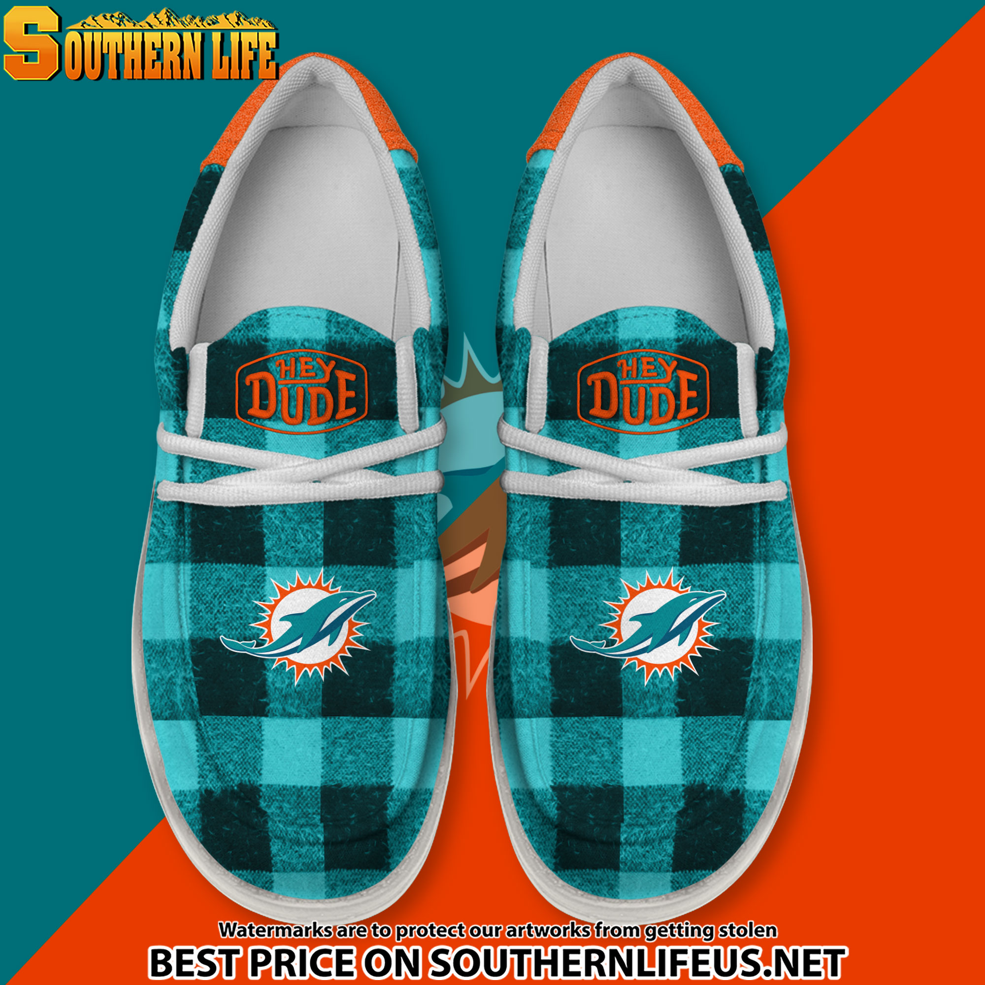 footwearelite miami dolphins custom name hey dude shoes yw1xn