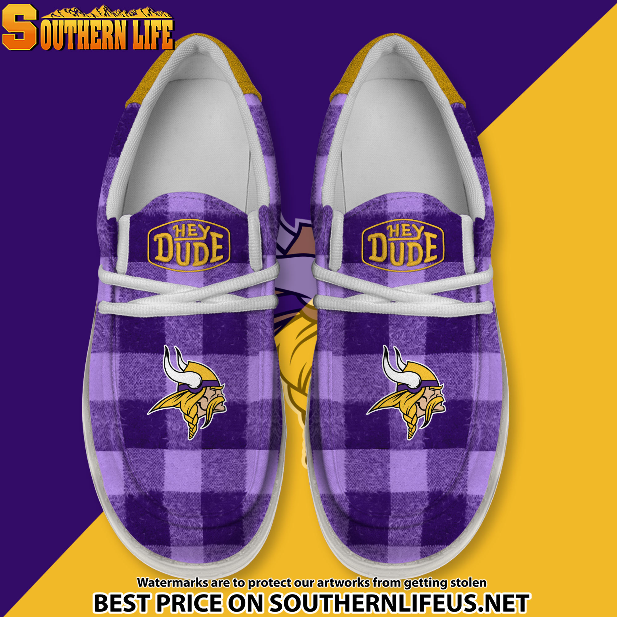 footwearelite minnesota vikings custom name hey dude shoes s2dyn